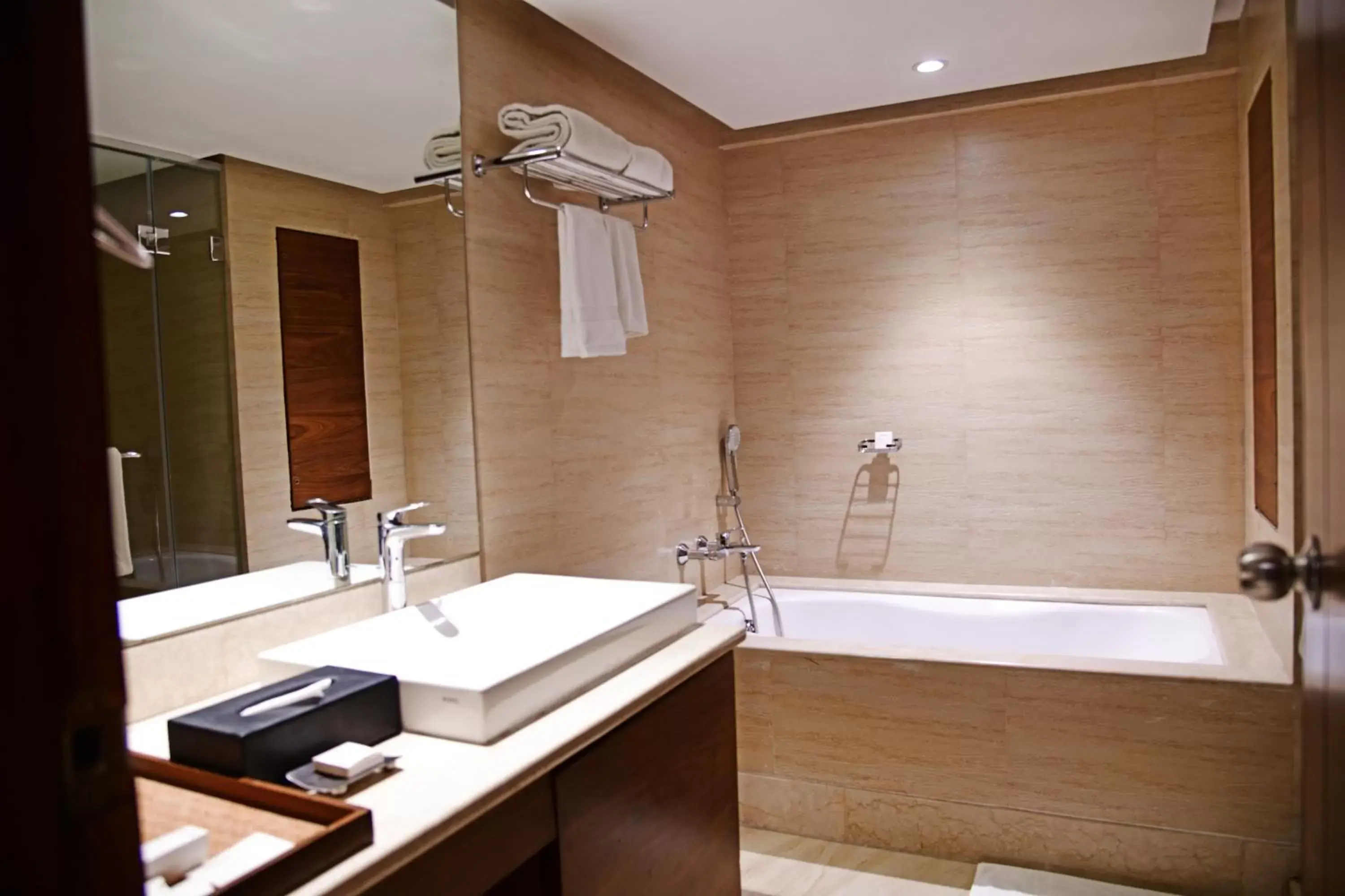 Bathroom in Radisson Blu Plaza Resort & Convention Centre Karjat