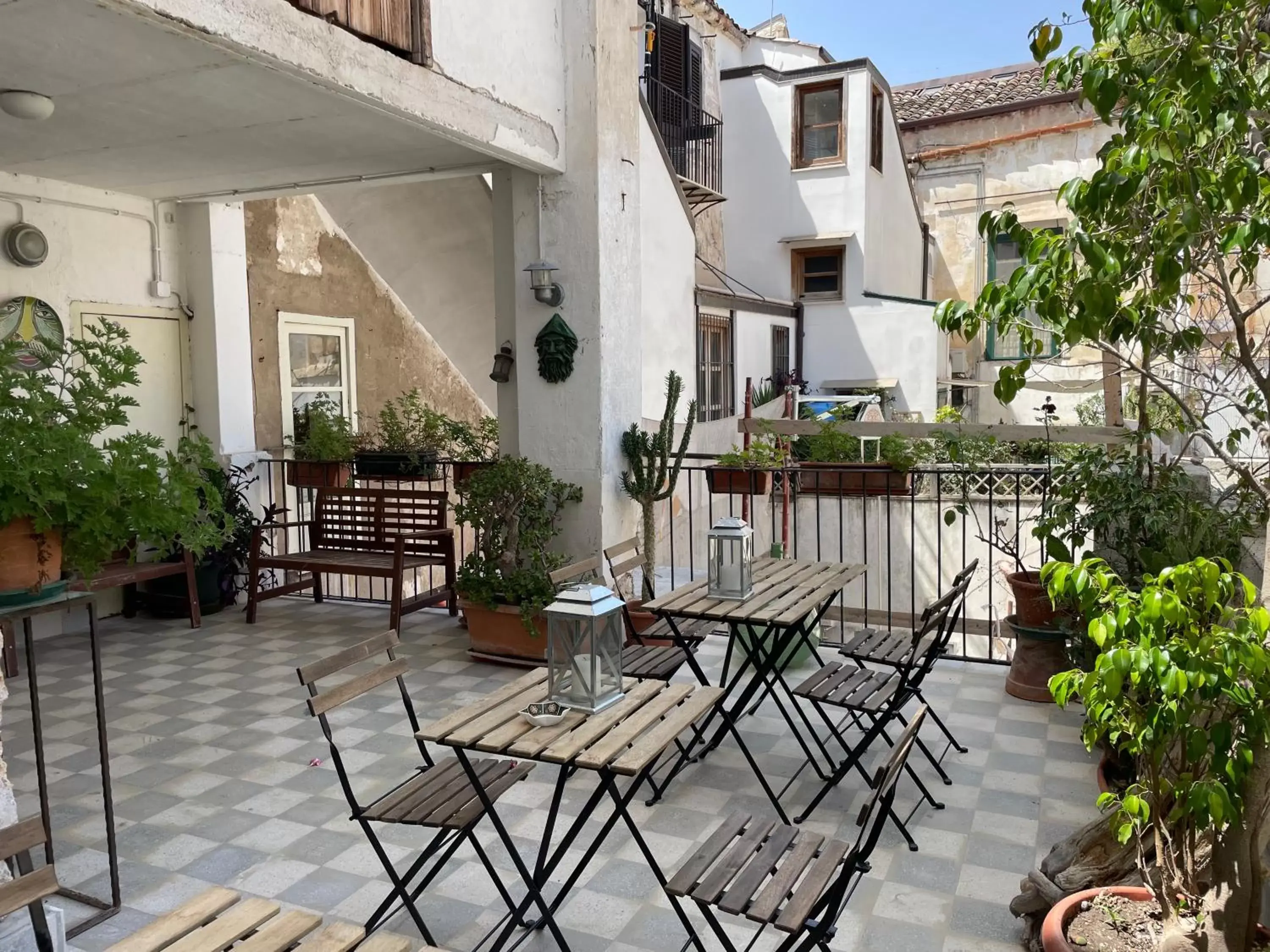 Balcony/Terrace in Stanze al Genio B&B