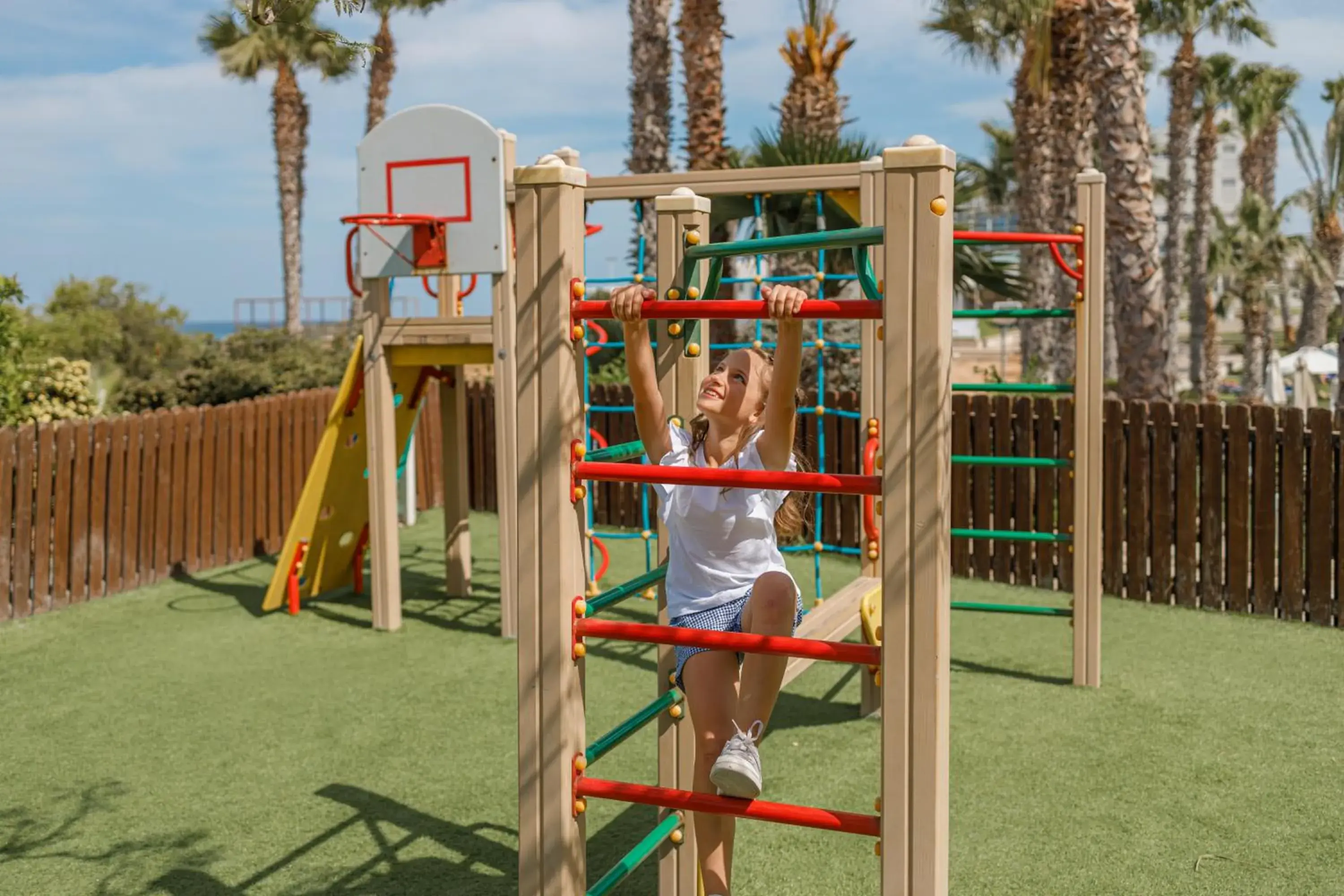 Children play ground, Children's Play Area in Louis Althea Beach
