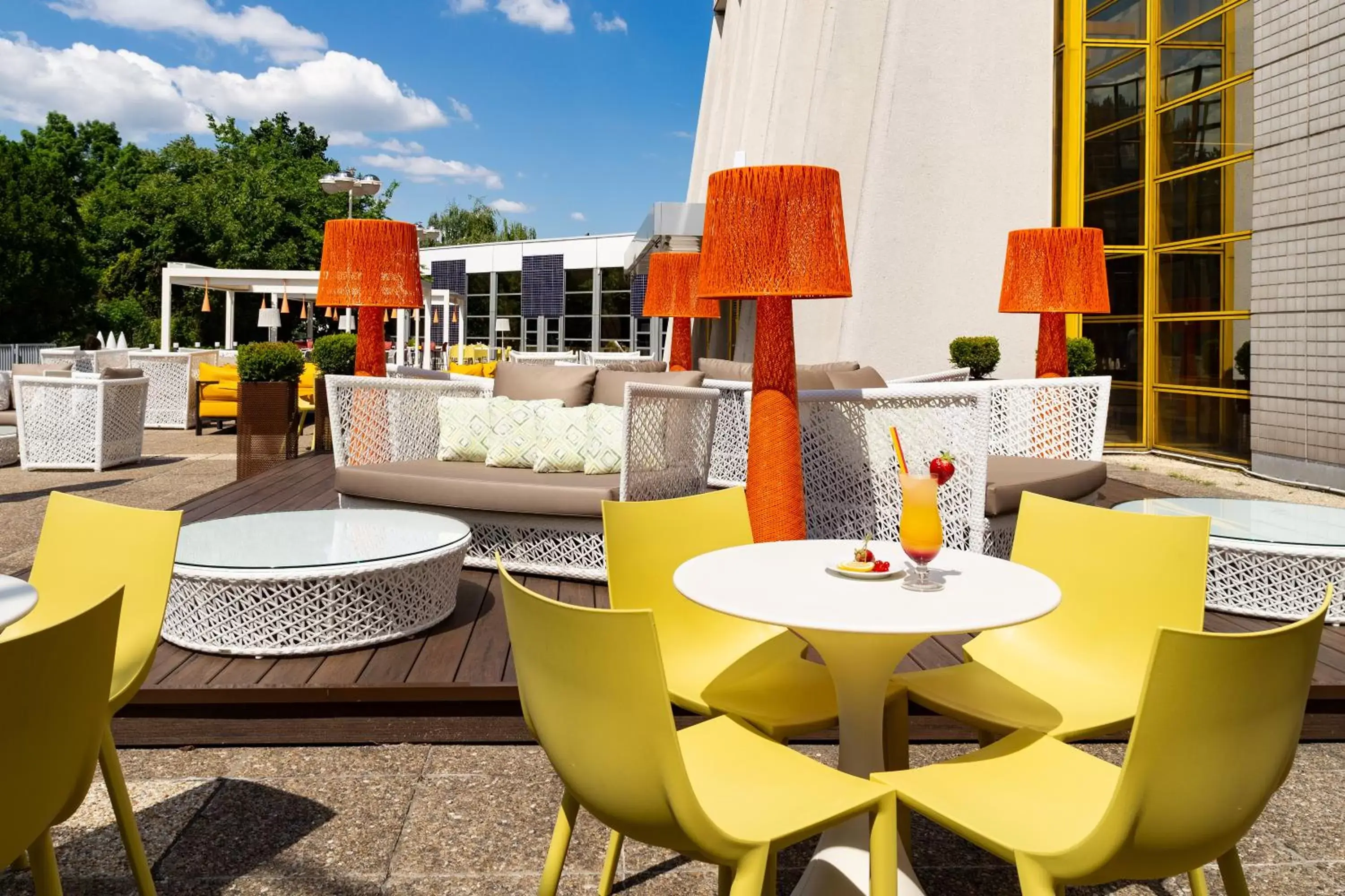 Property building in Danubius Hotel Helia Property building in Danubius Hotel Helia