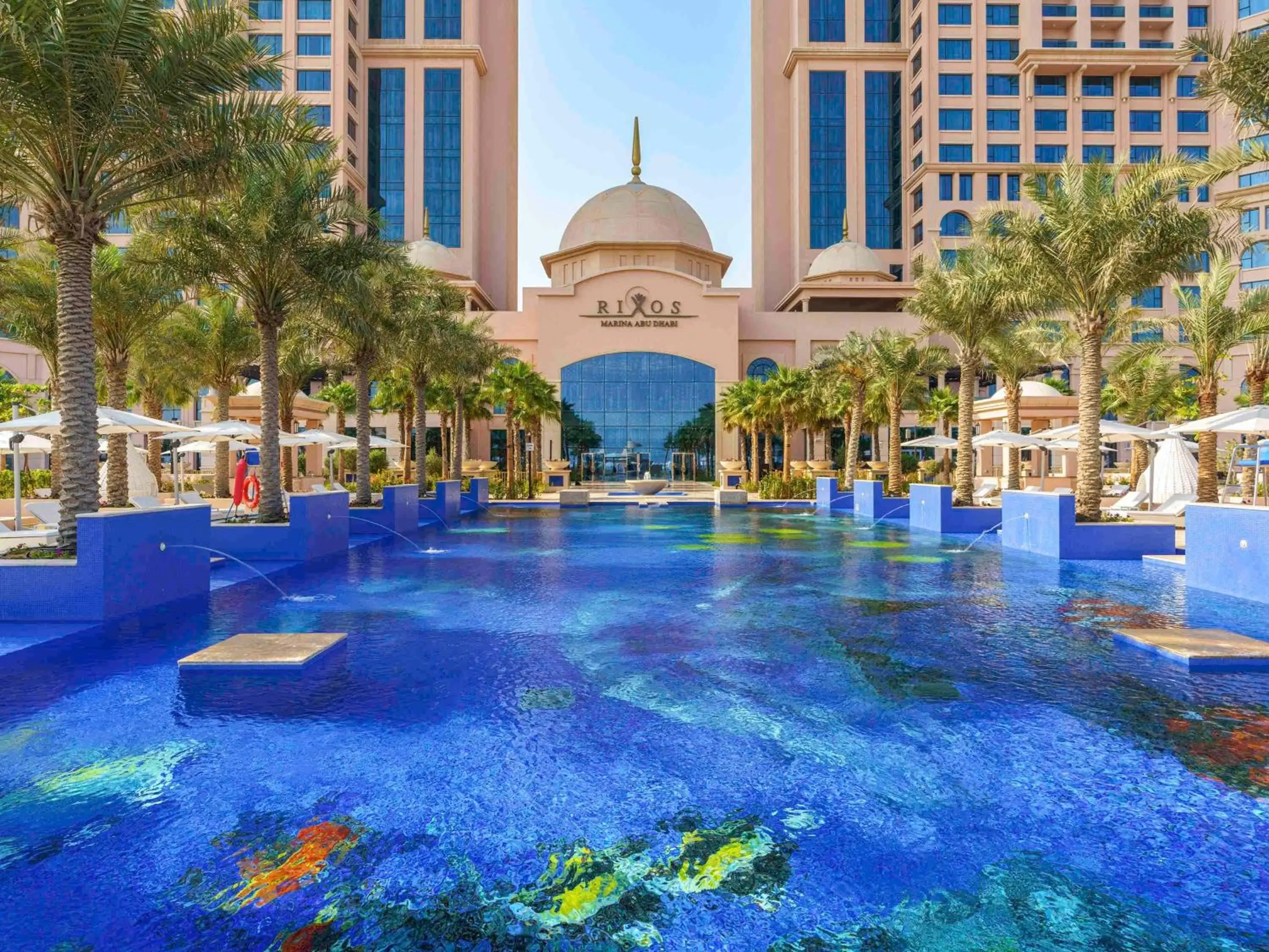 Property building, Swimming Pool in Rixos Marina Abu Dhabi
