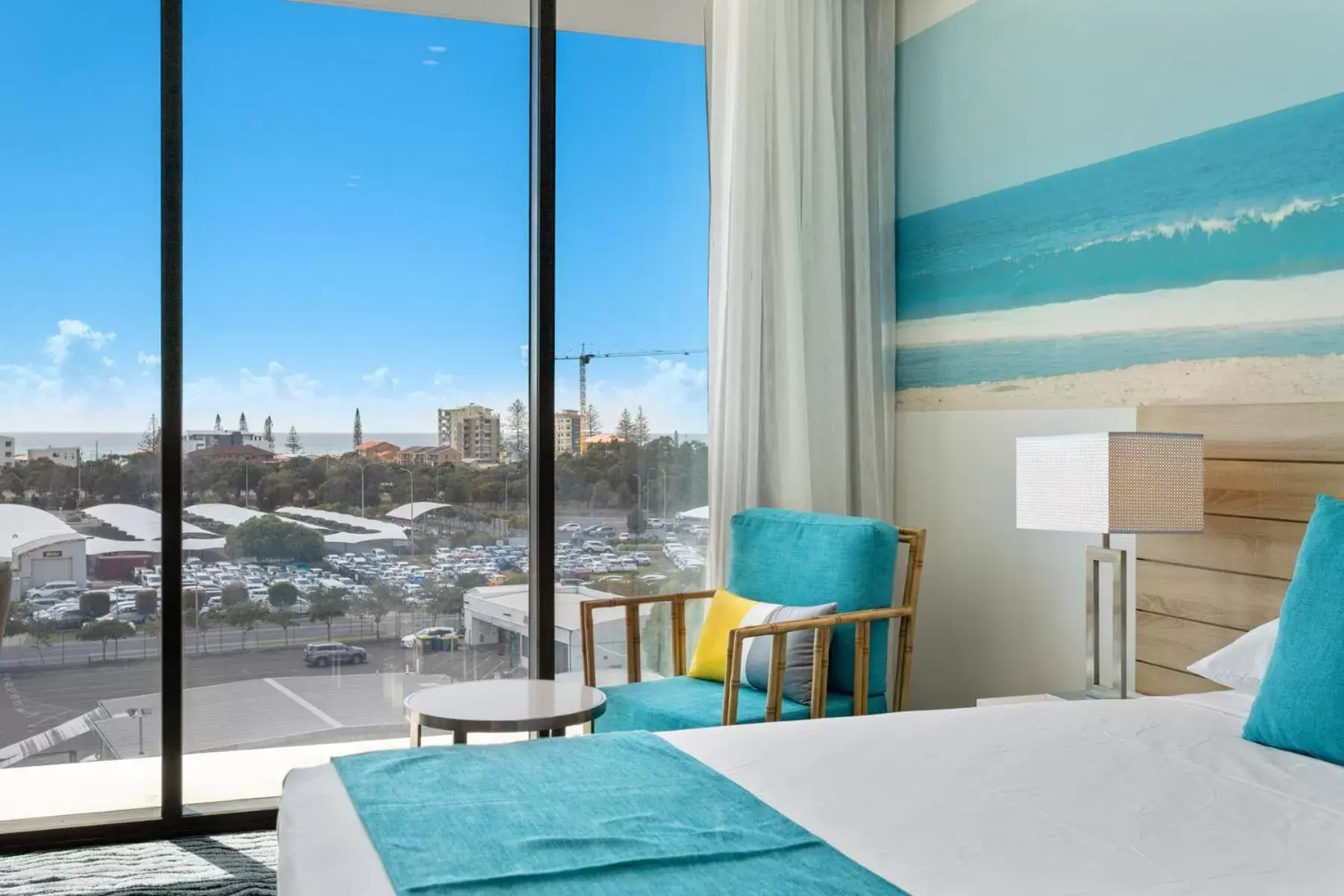 View (from property/room), Bed in Rydges Gold Coast Airport View (from property/room), Bed in Rydges Gold Coast Airport