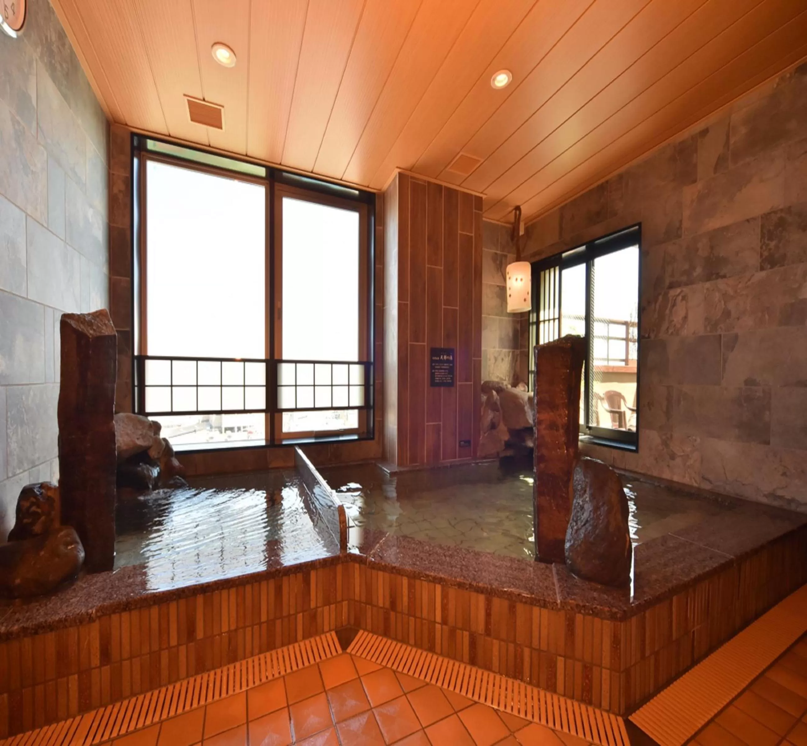Hot Spring Bath in Dormy Inn Abashiri