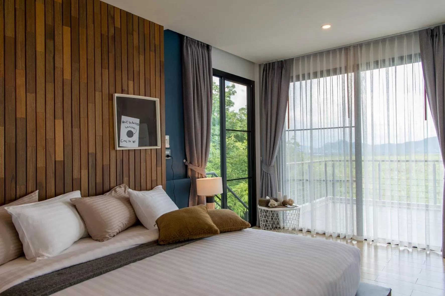 Bed in Ao Luek Panoramic Pool-SHA Plus