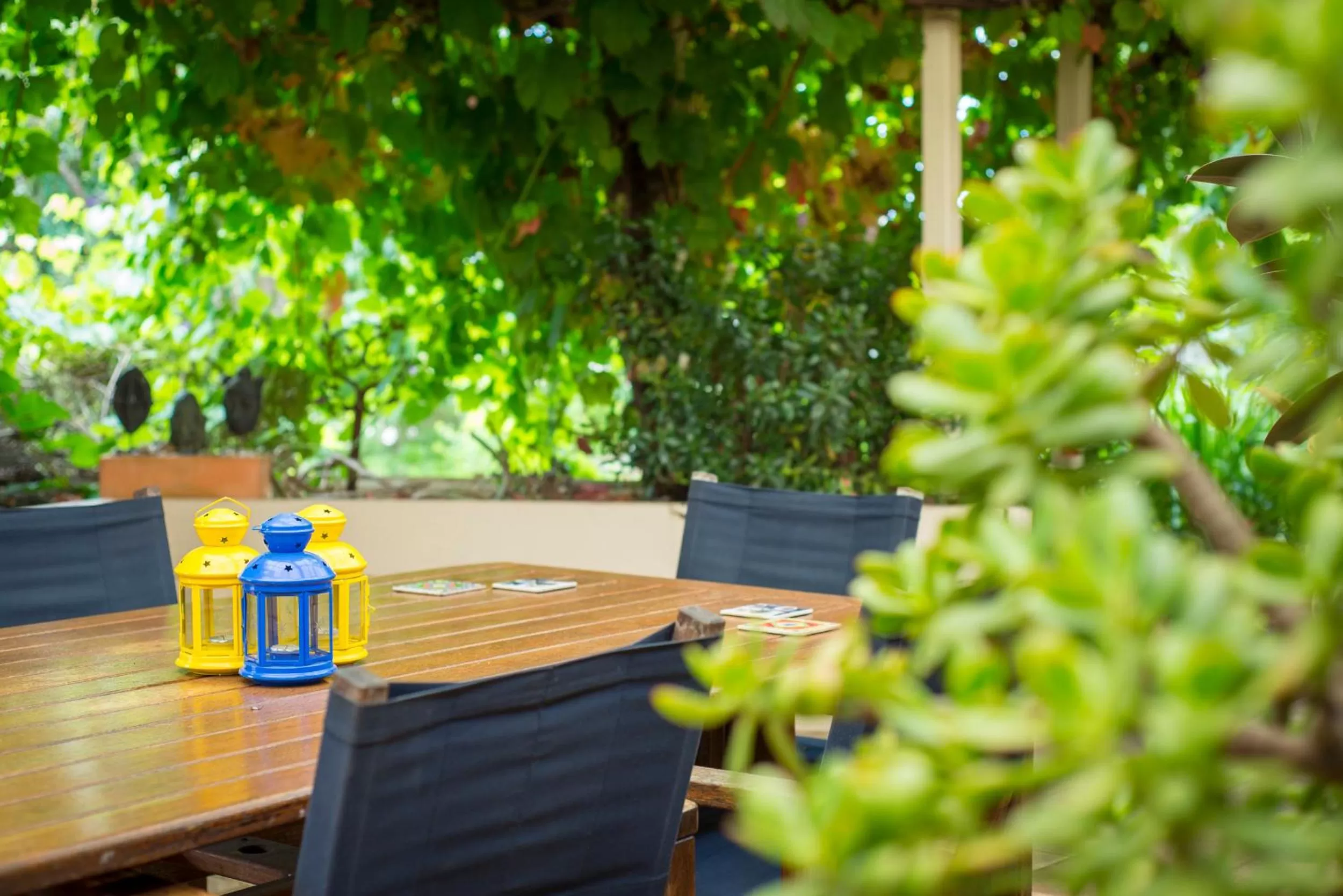 Patio in Bellevue Bed & Breakfast