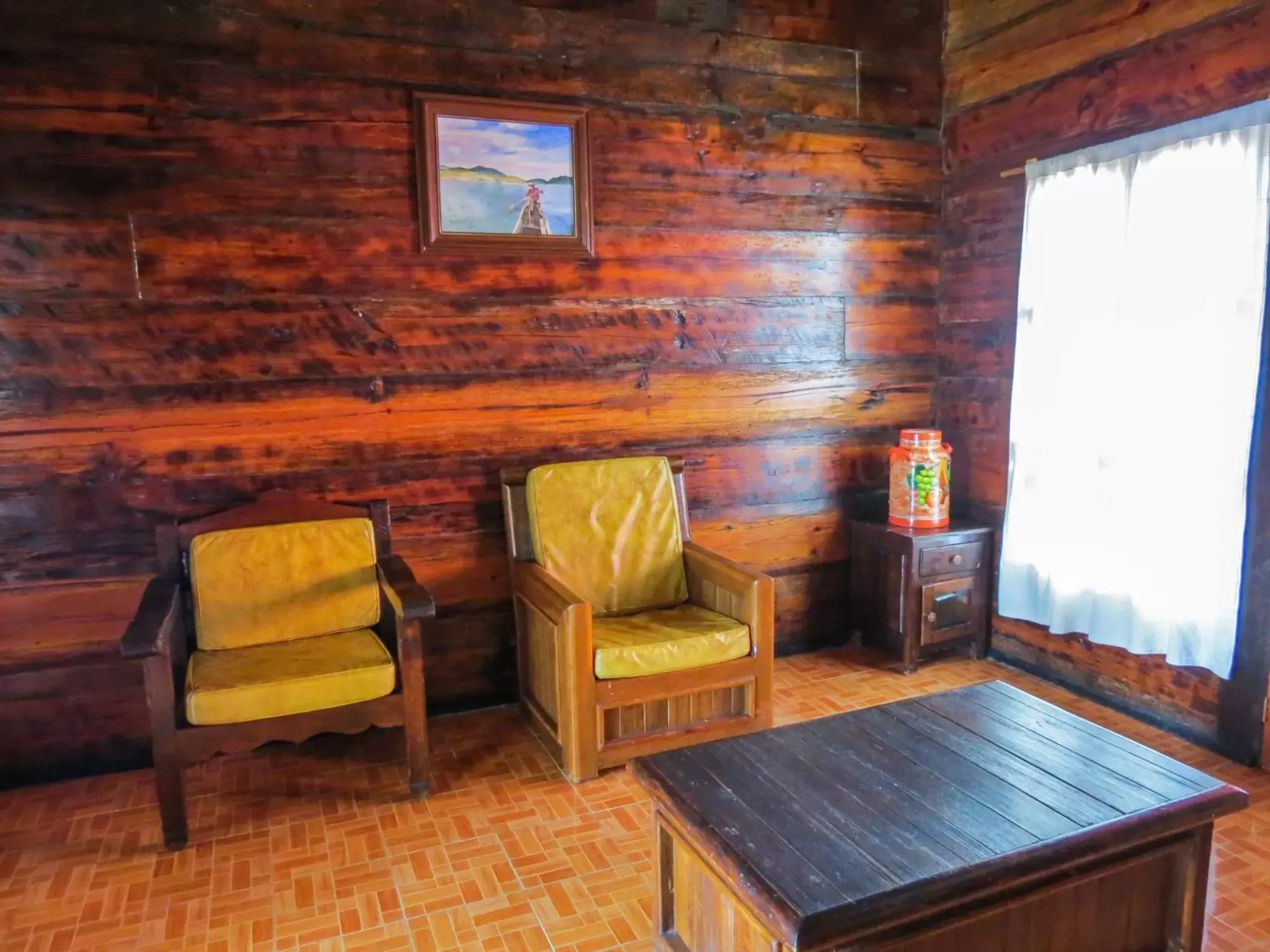 Seating Area in Cabañas Yunuén by Rotamundos