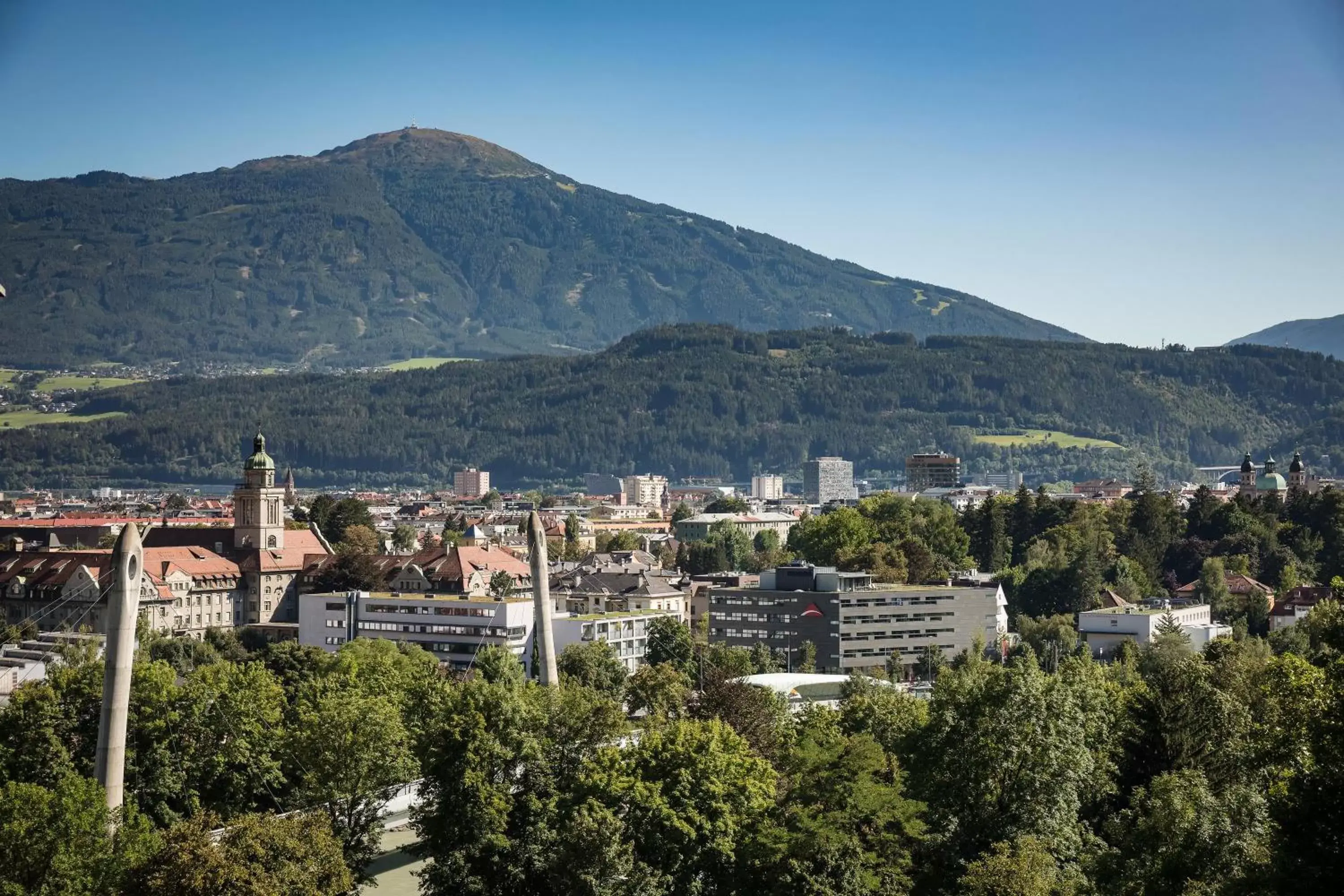 Natural landscape, Bird's-eye View in Austria Trend Hotel Congress Innsbruck