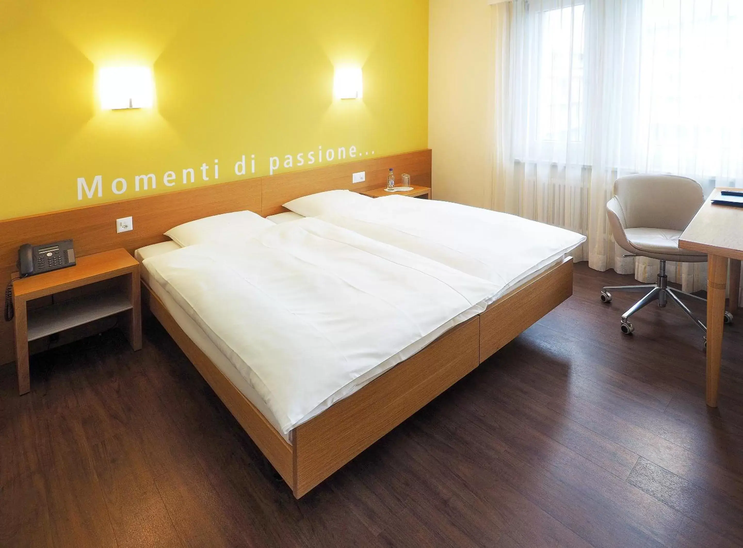 Photo of the whole room, Bed in Sommerau-Ticino Swiss Quality Hotel
