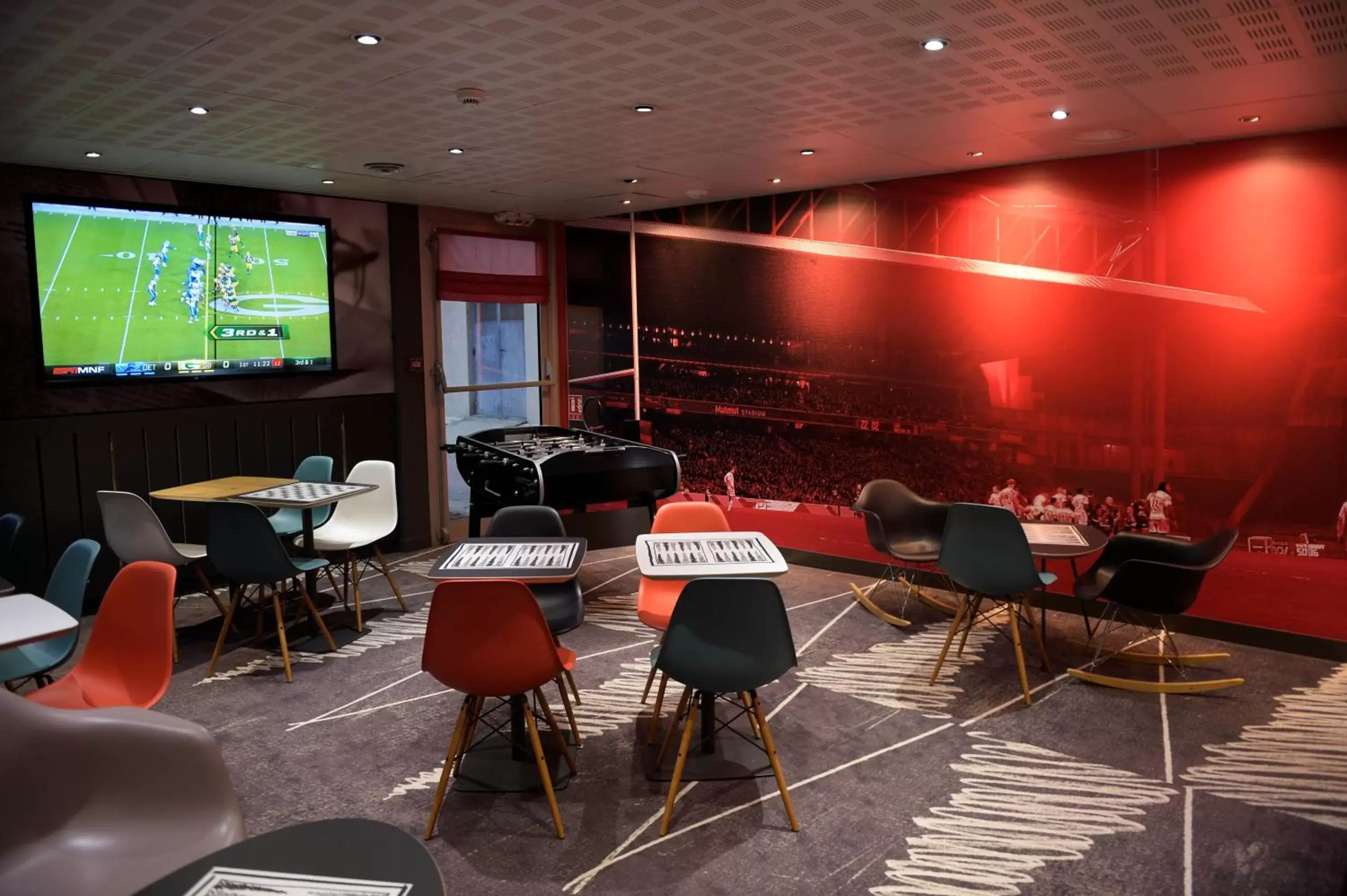 Living room, Lounge/Bar in ibis Lyon Gerland Merieux