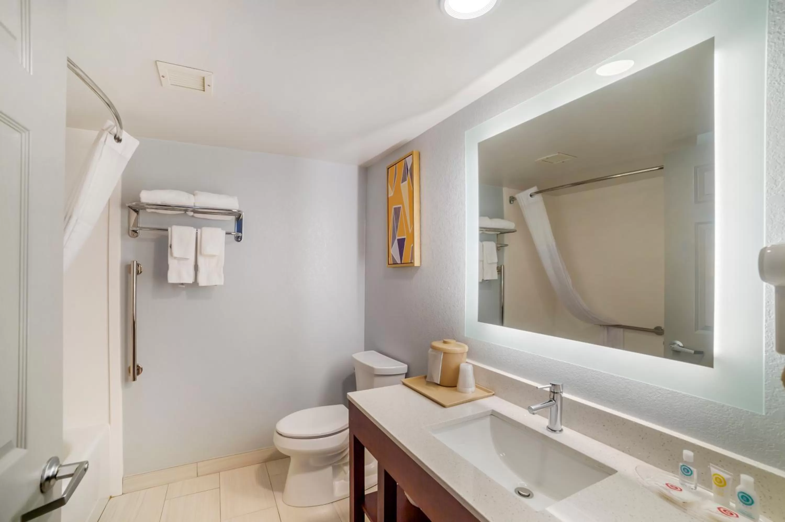 Bathroom in Comfort Inn Asheville Airport