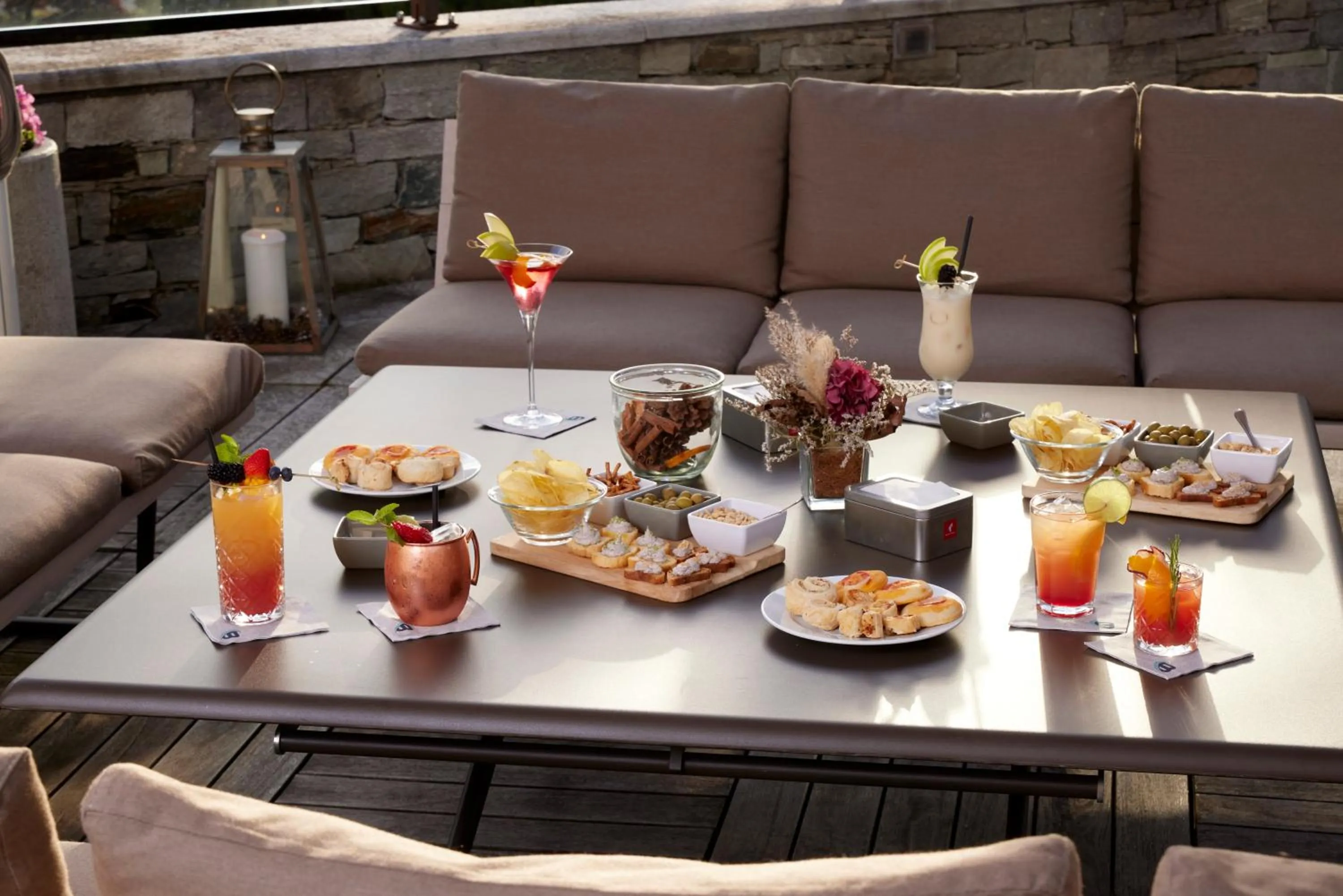 Balcony/Terrace in Hotel Rezia