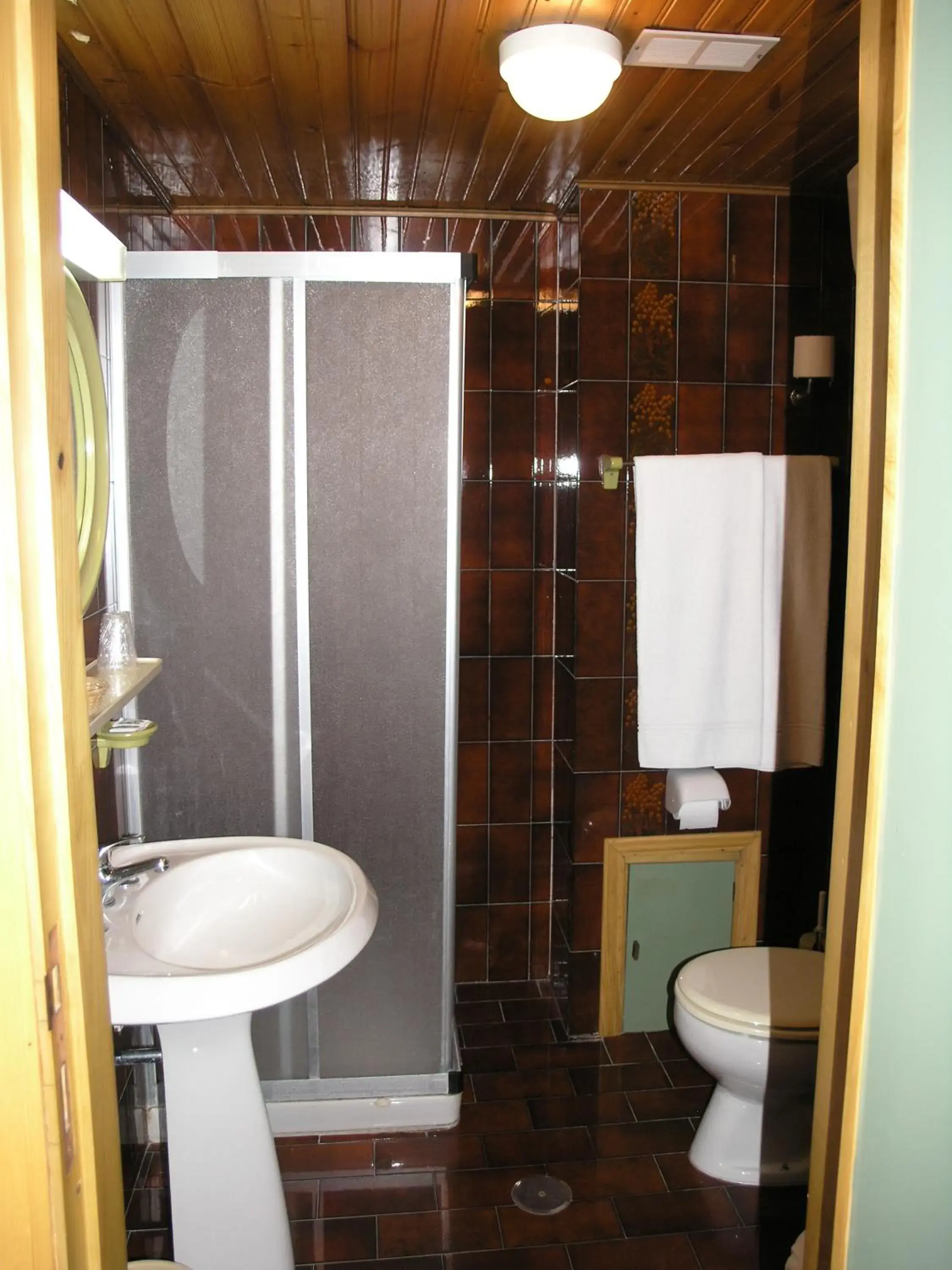 Bathroom in Hotel Tre Torri