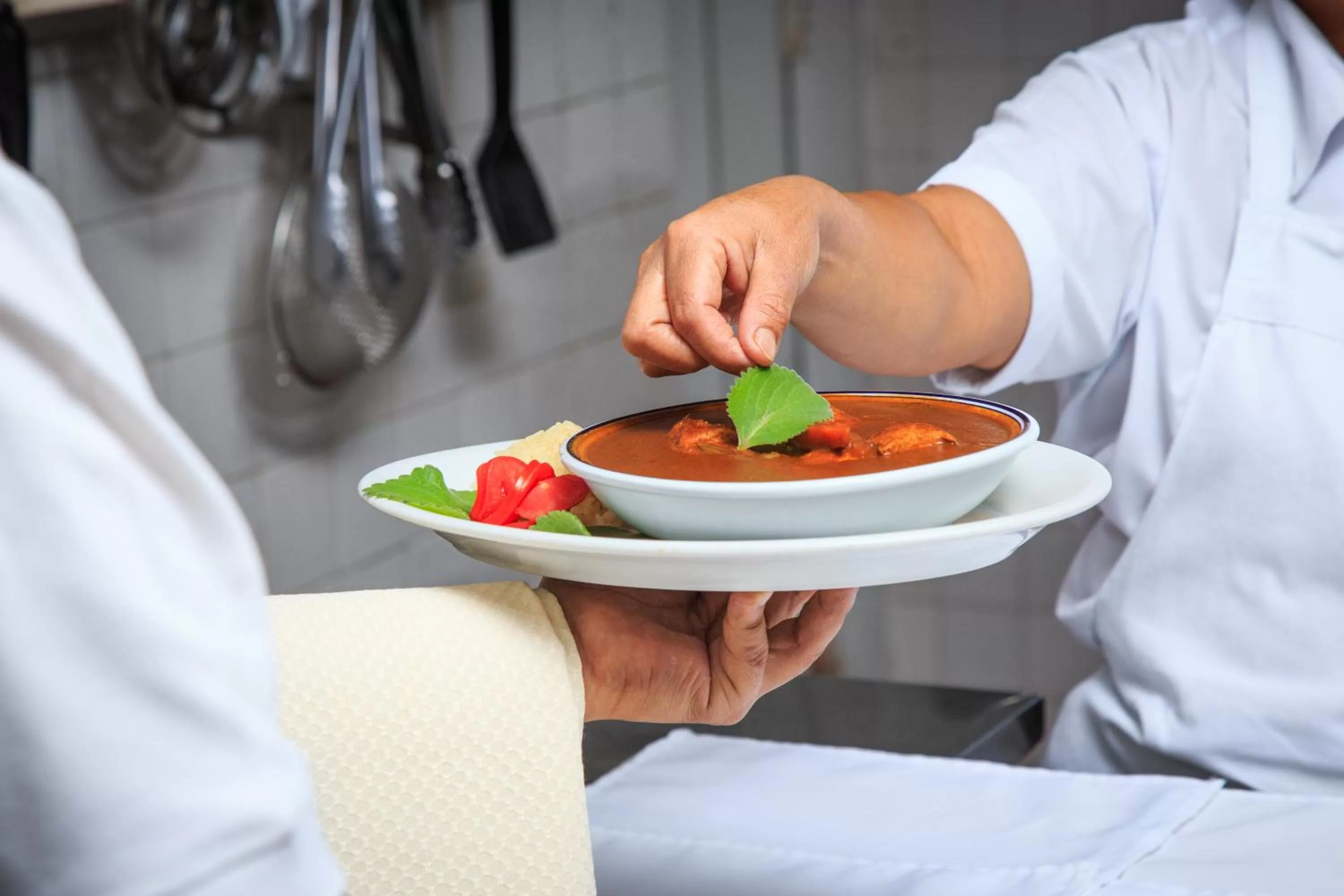 Food close-up in Regis Hotel Spa