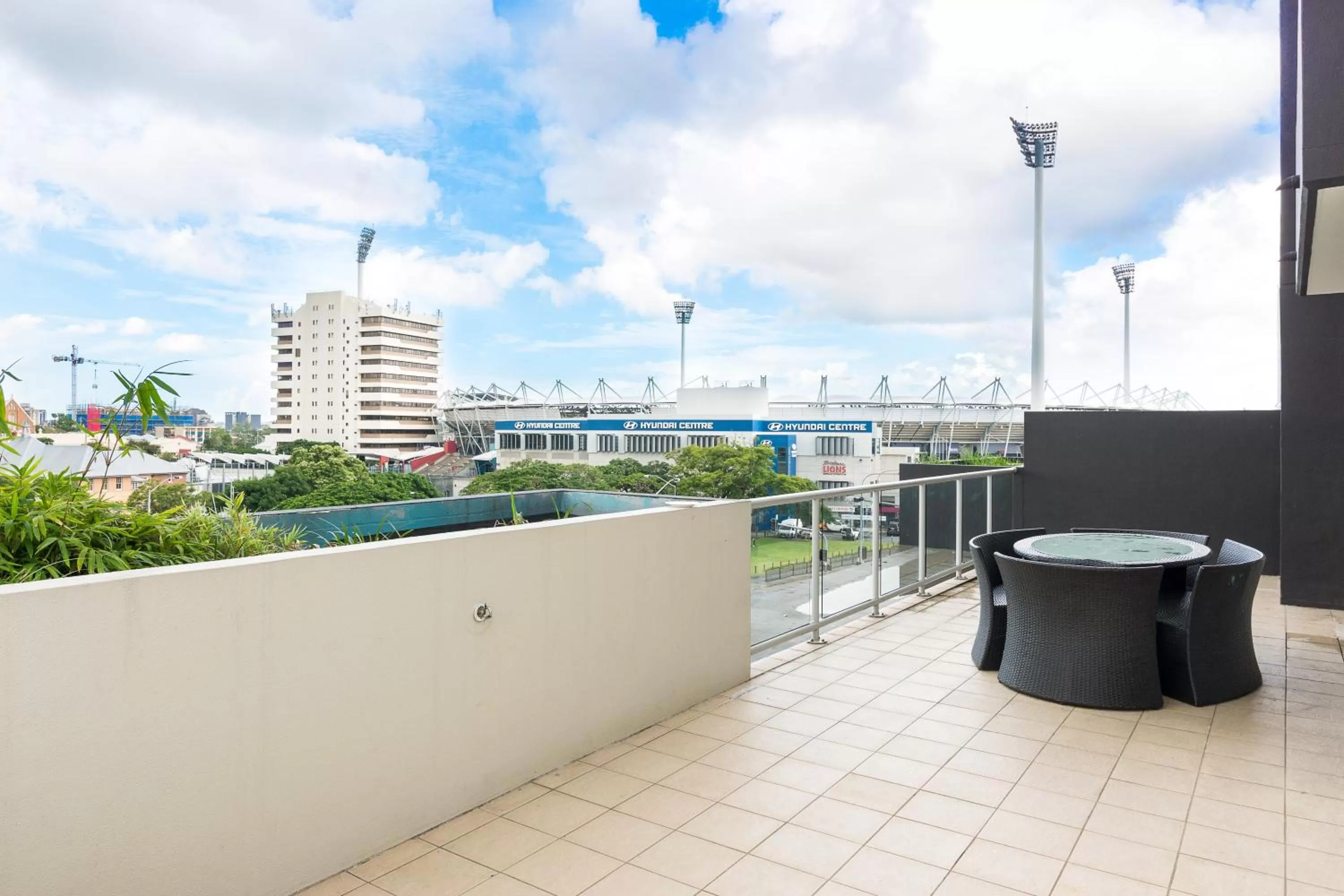 Balcony/Terrace in Gabba Central Apartments