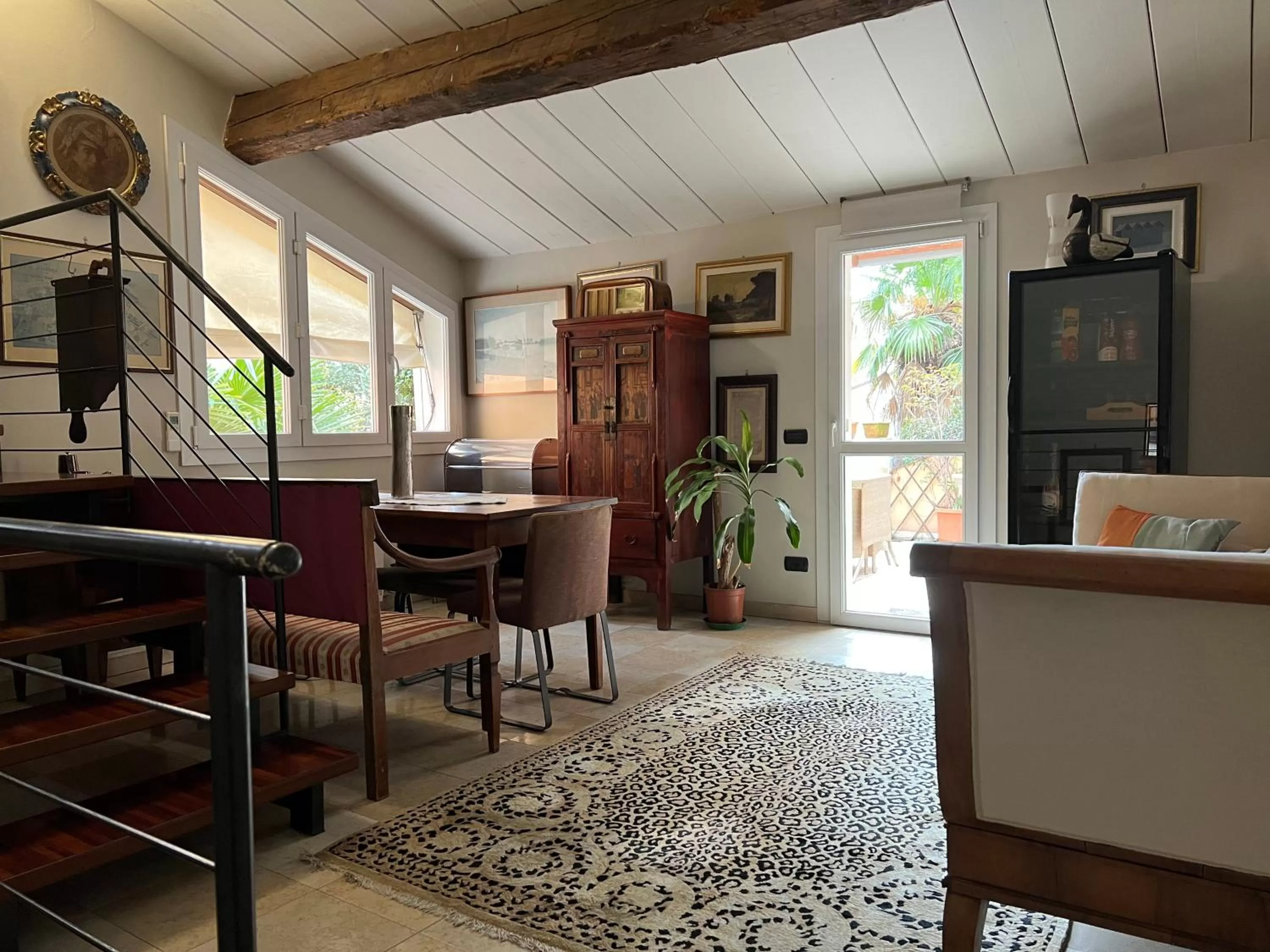 Seating area in A Casa Di Paola Suite