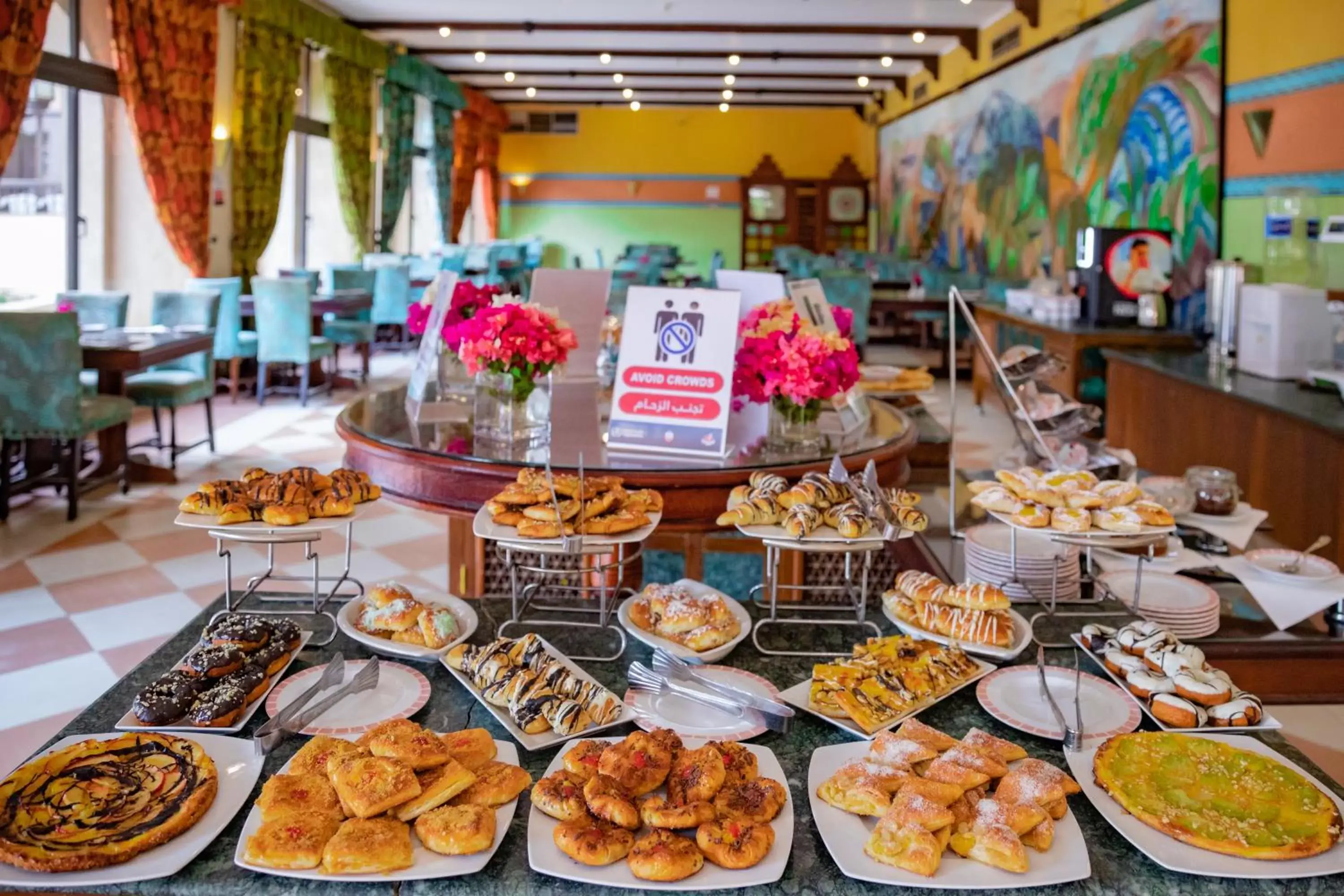 Buffet breakfast in Basma Hotel Aswan