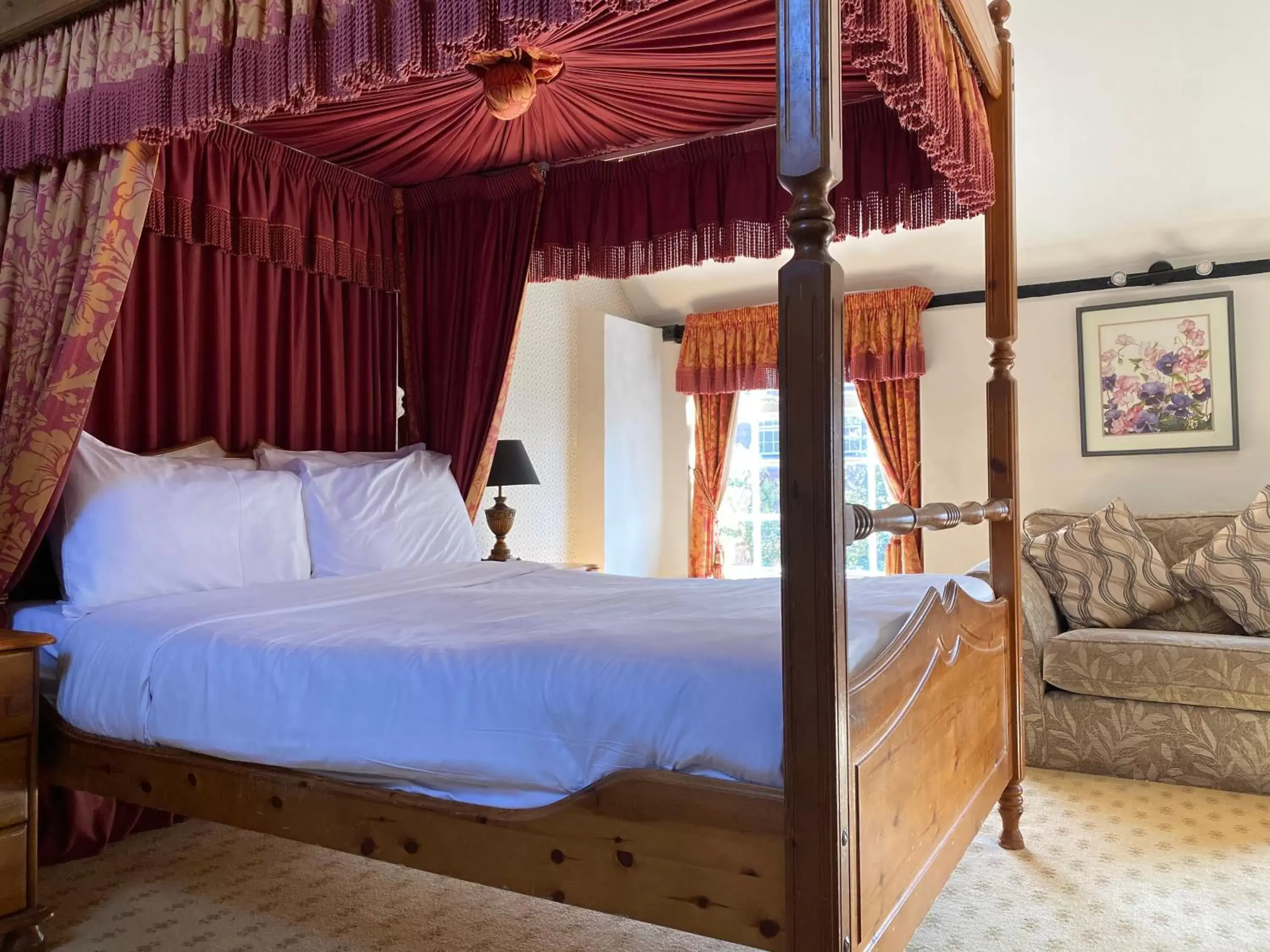 Bedroom in Brook Marston Farm Hotel
