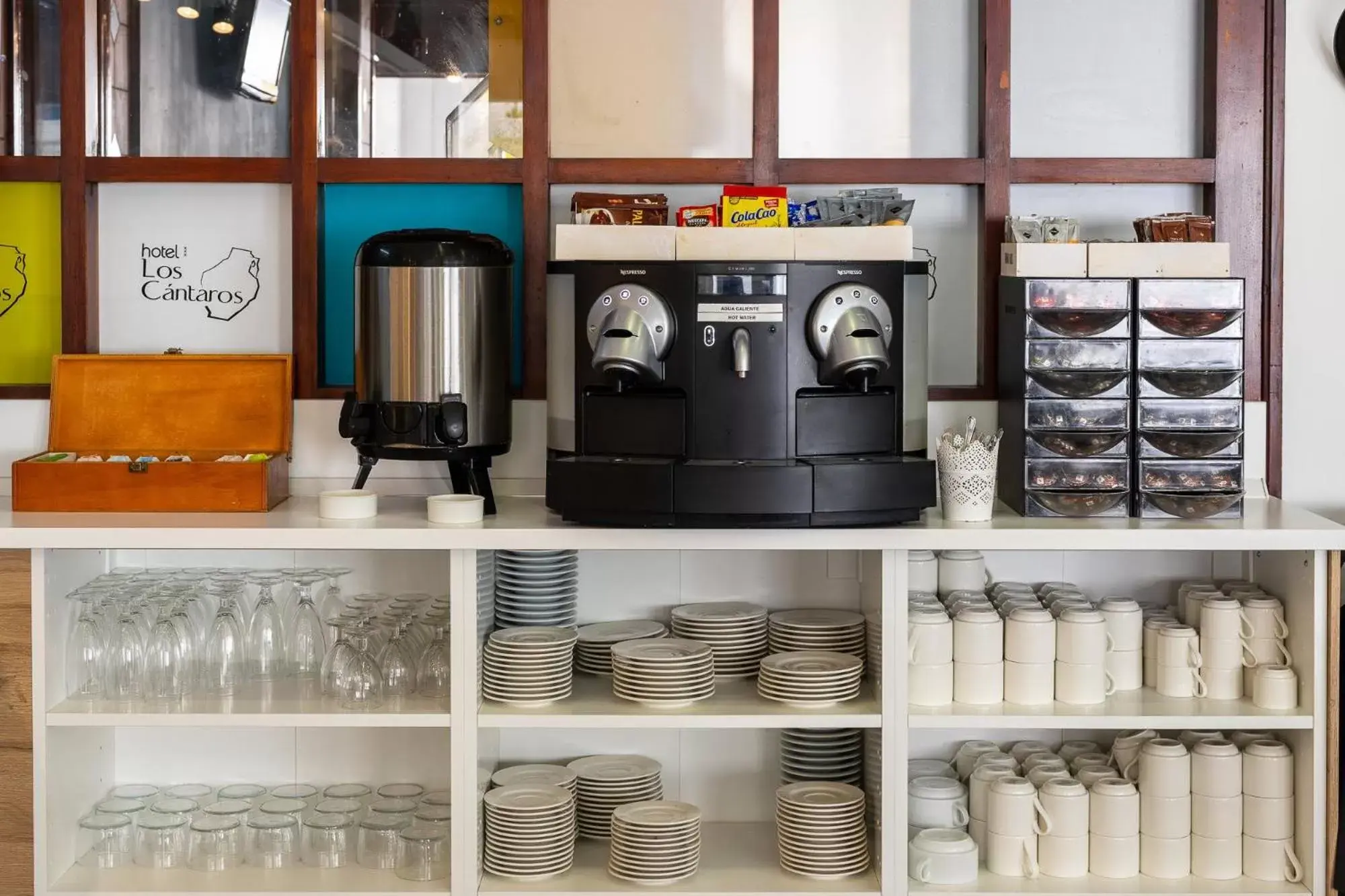 Buffet breakfast, Kitchen/Kitchenette in Los Cantaros