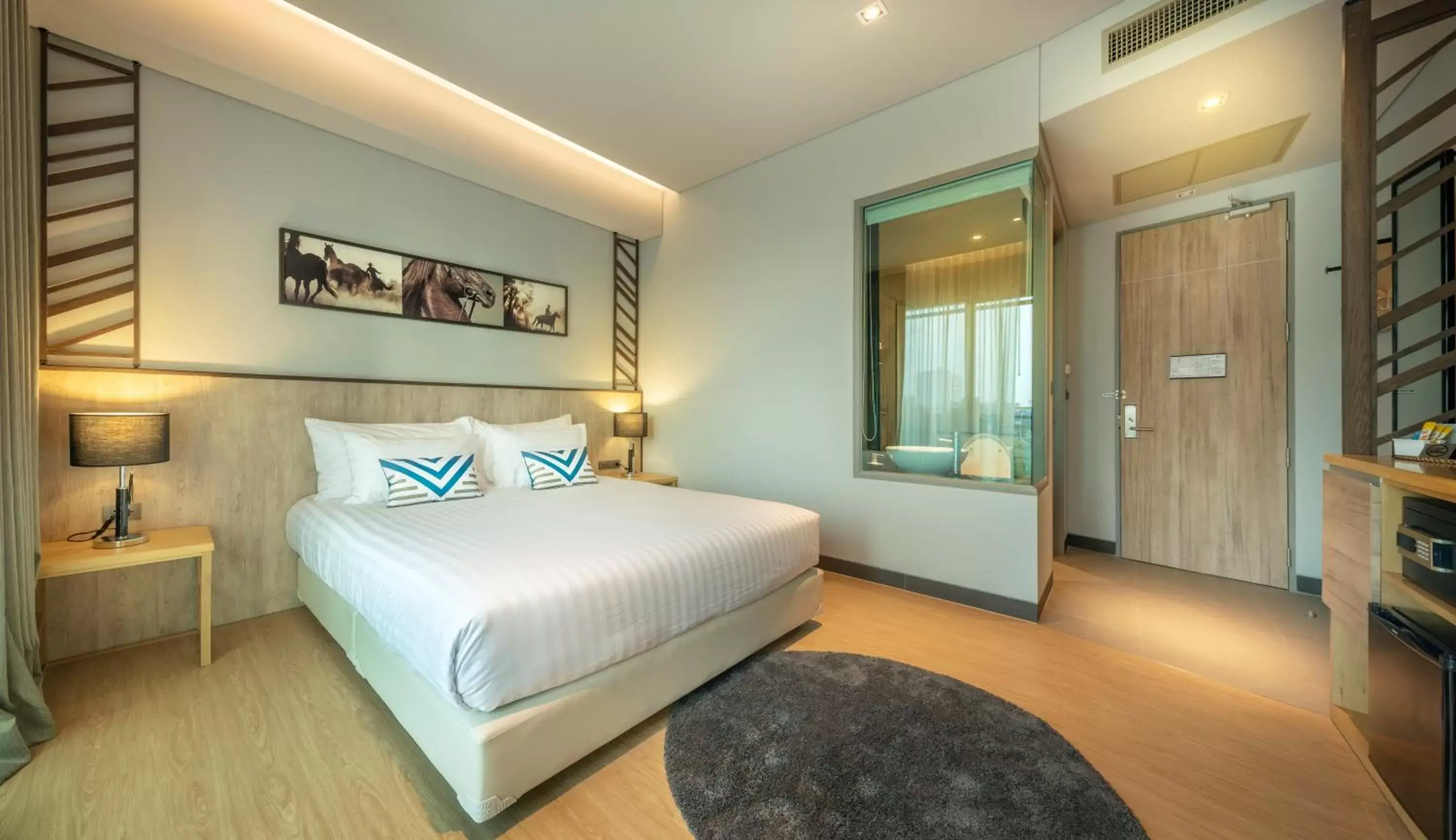 Bedroom, Bed in Aisana Hotel Korat