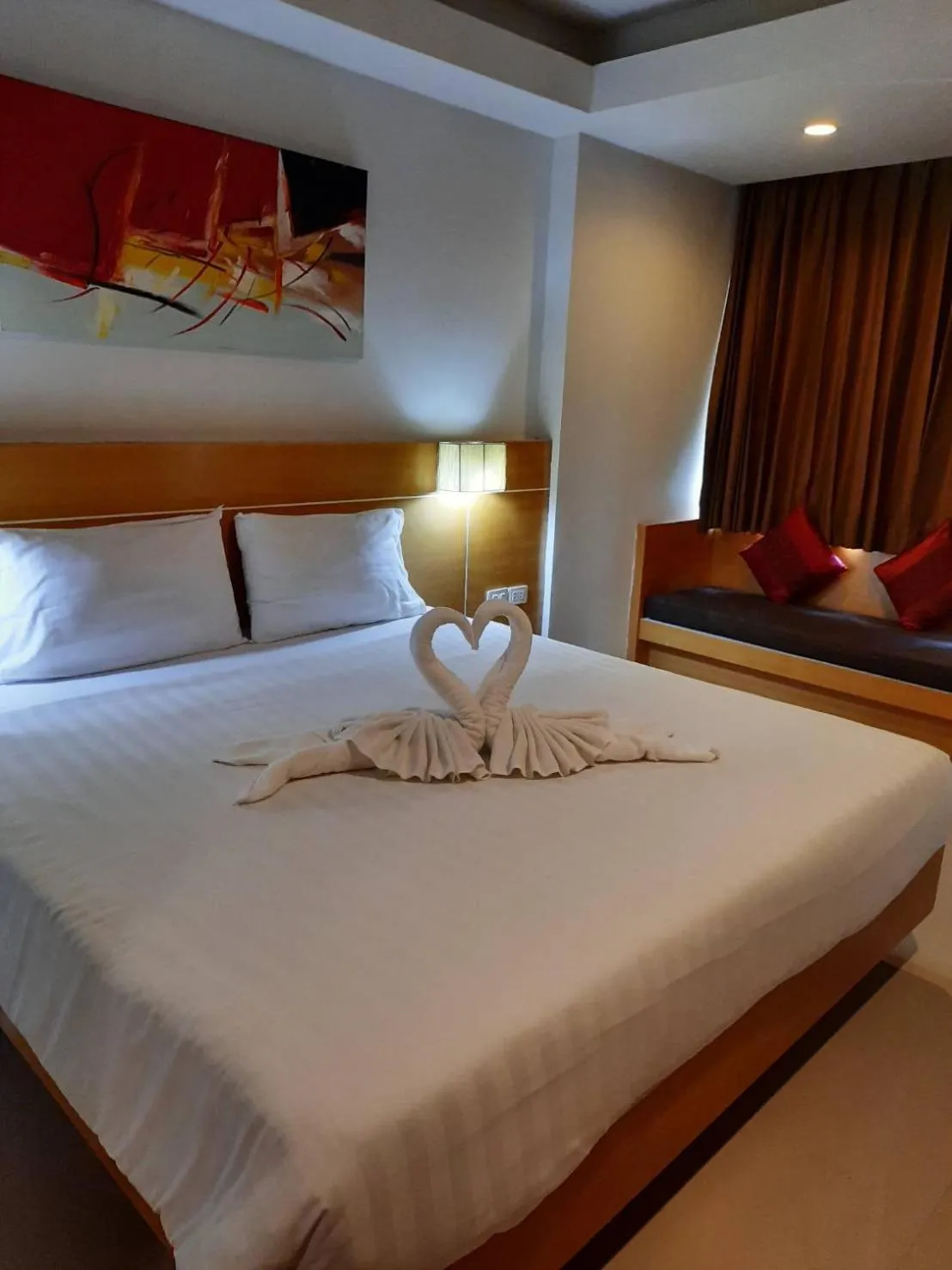 Bed in Aspery Hotel - SHA Certified