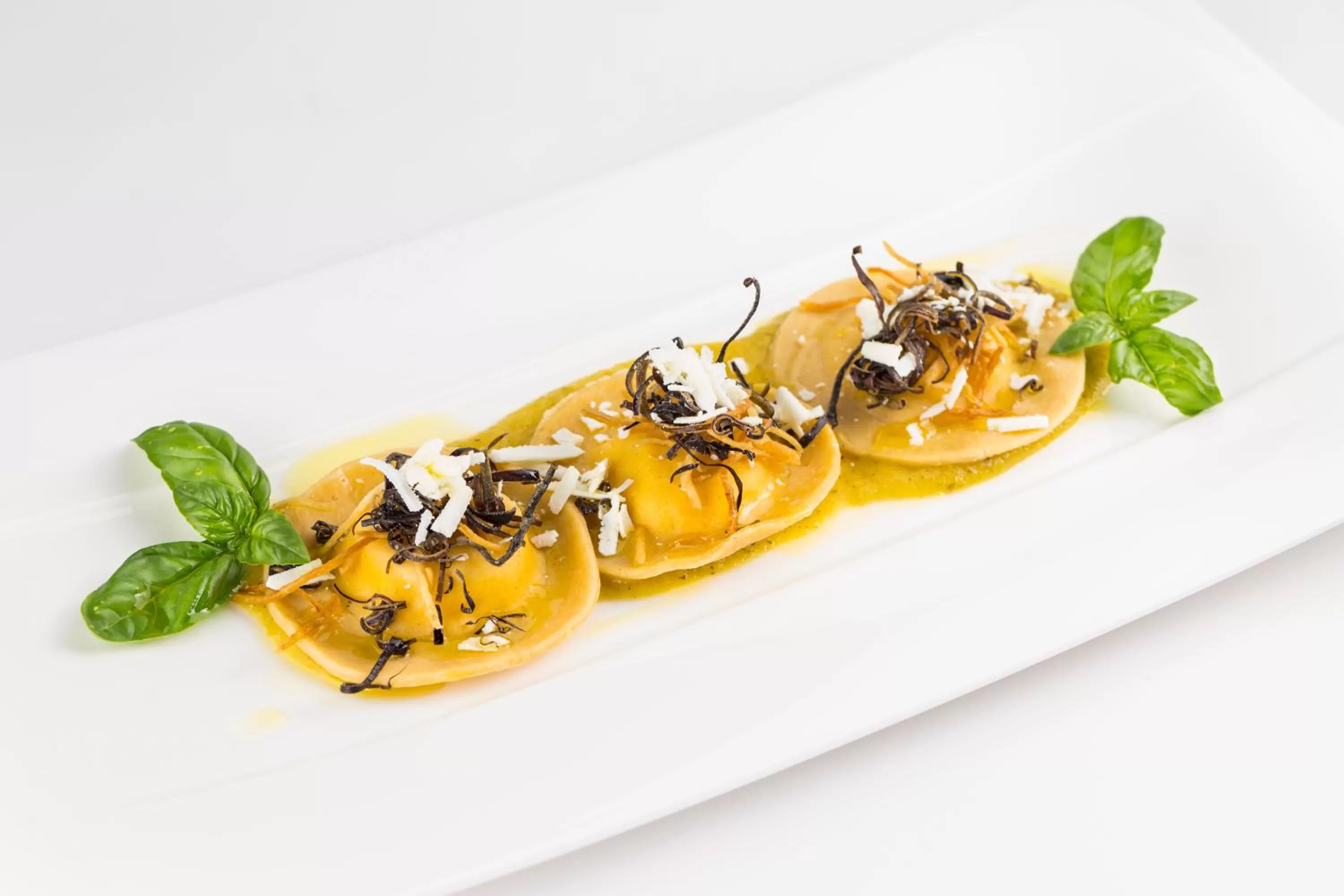 Food close-up in Grand Hotel Ortigia