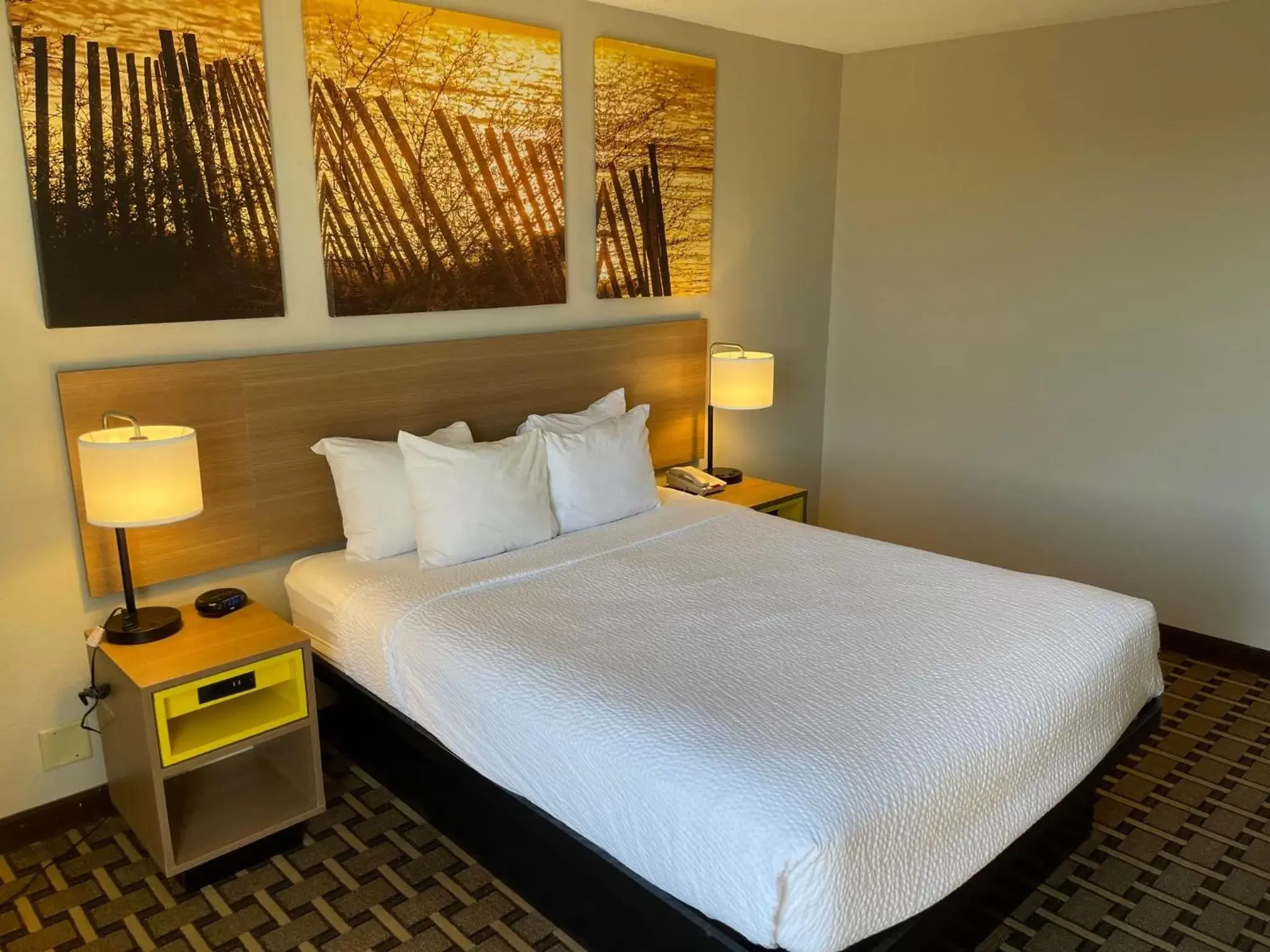 Bed in Days Inn by Wyndham Fayetteville-South/I-95 Exit 49