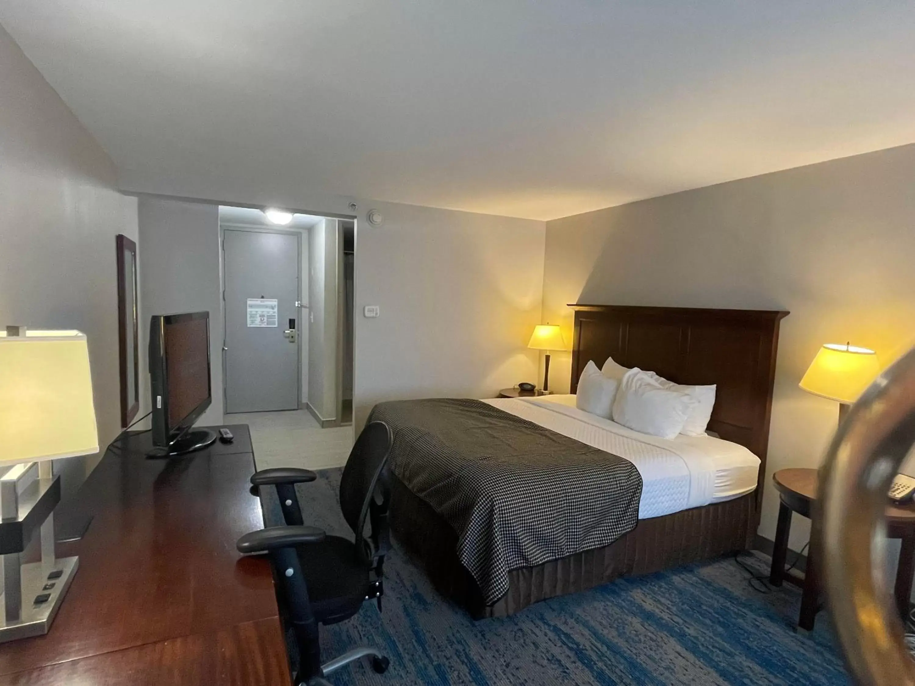 Bed in Ramada by Wyndham Cleveland Independence