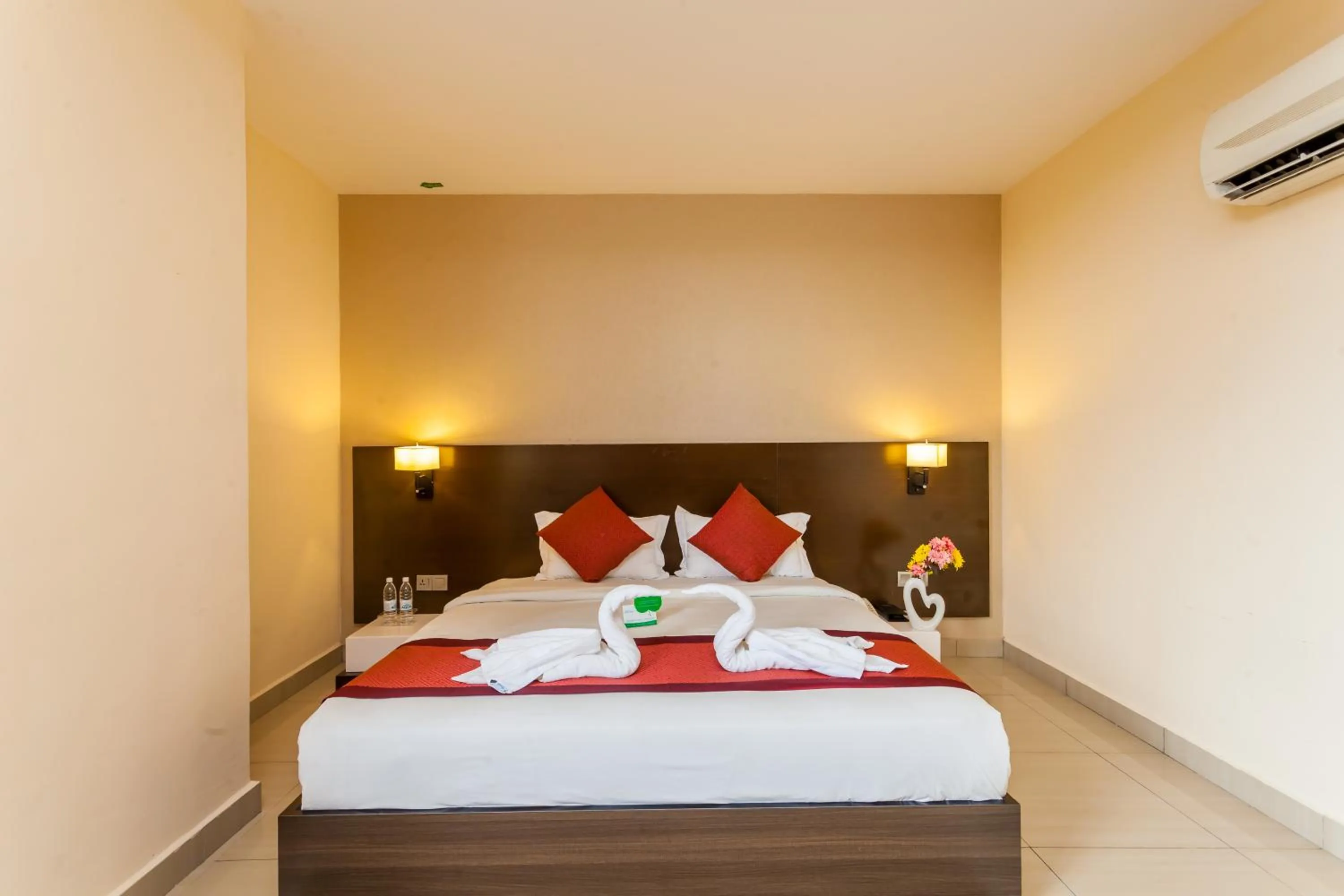 Bed in Dolphin Hotel, Chow Kit Kuala Lumpur