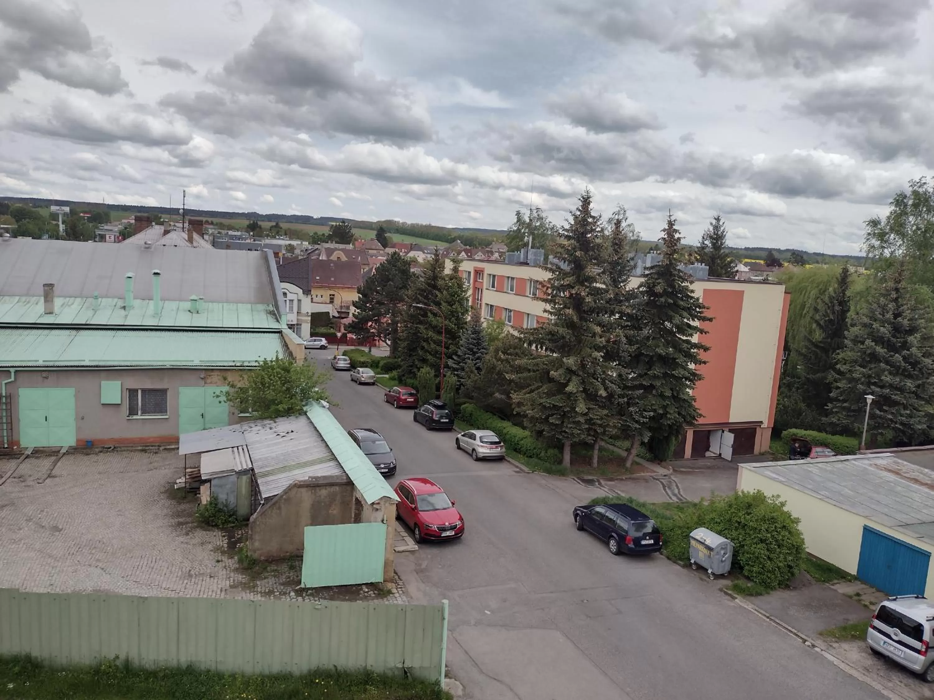 View (from property/room) in Pension Fontána Svitavy