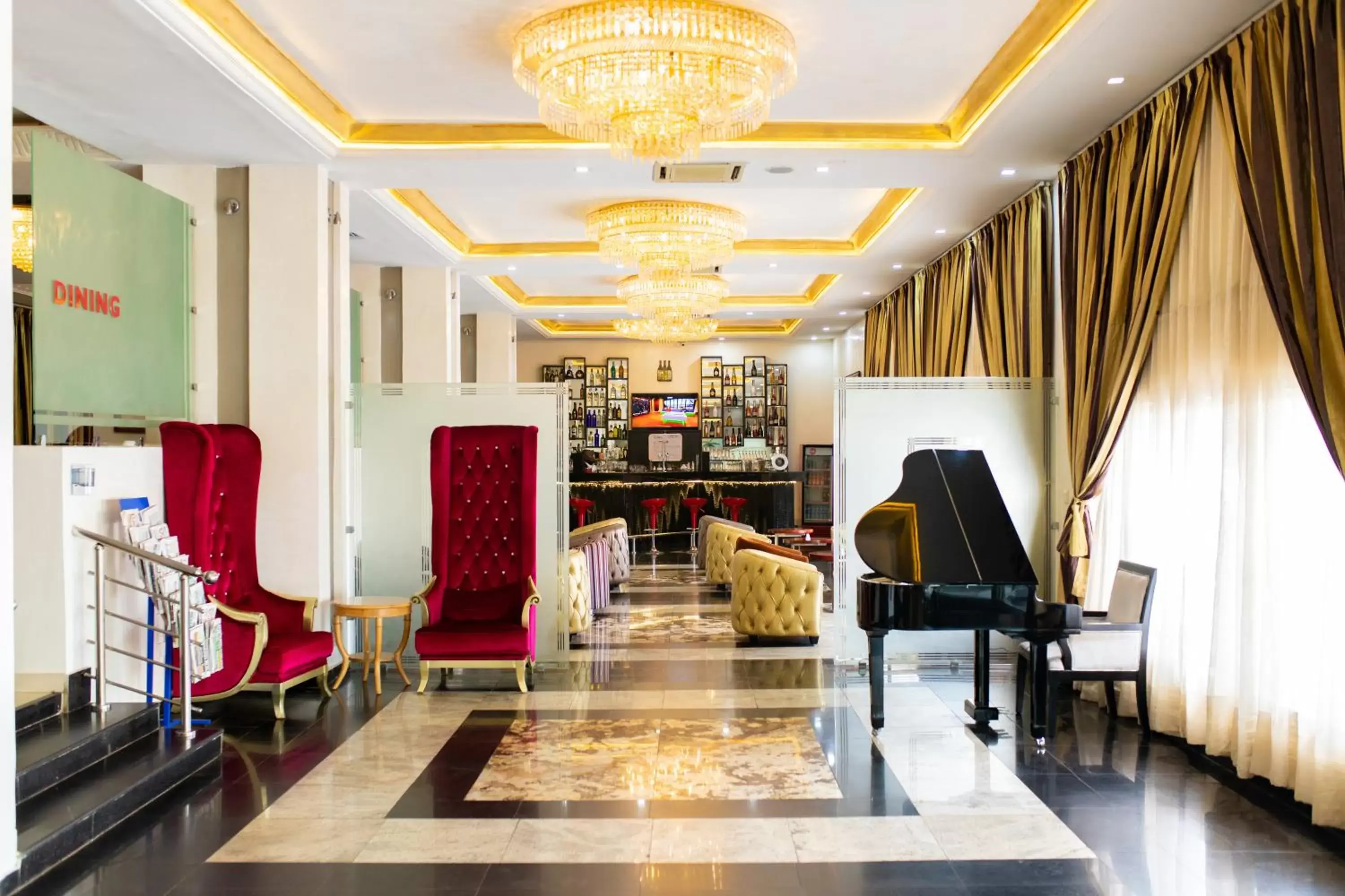 Lobby or reception in Hotel Sunshine Enugu