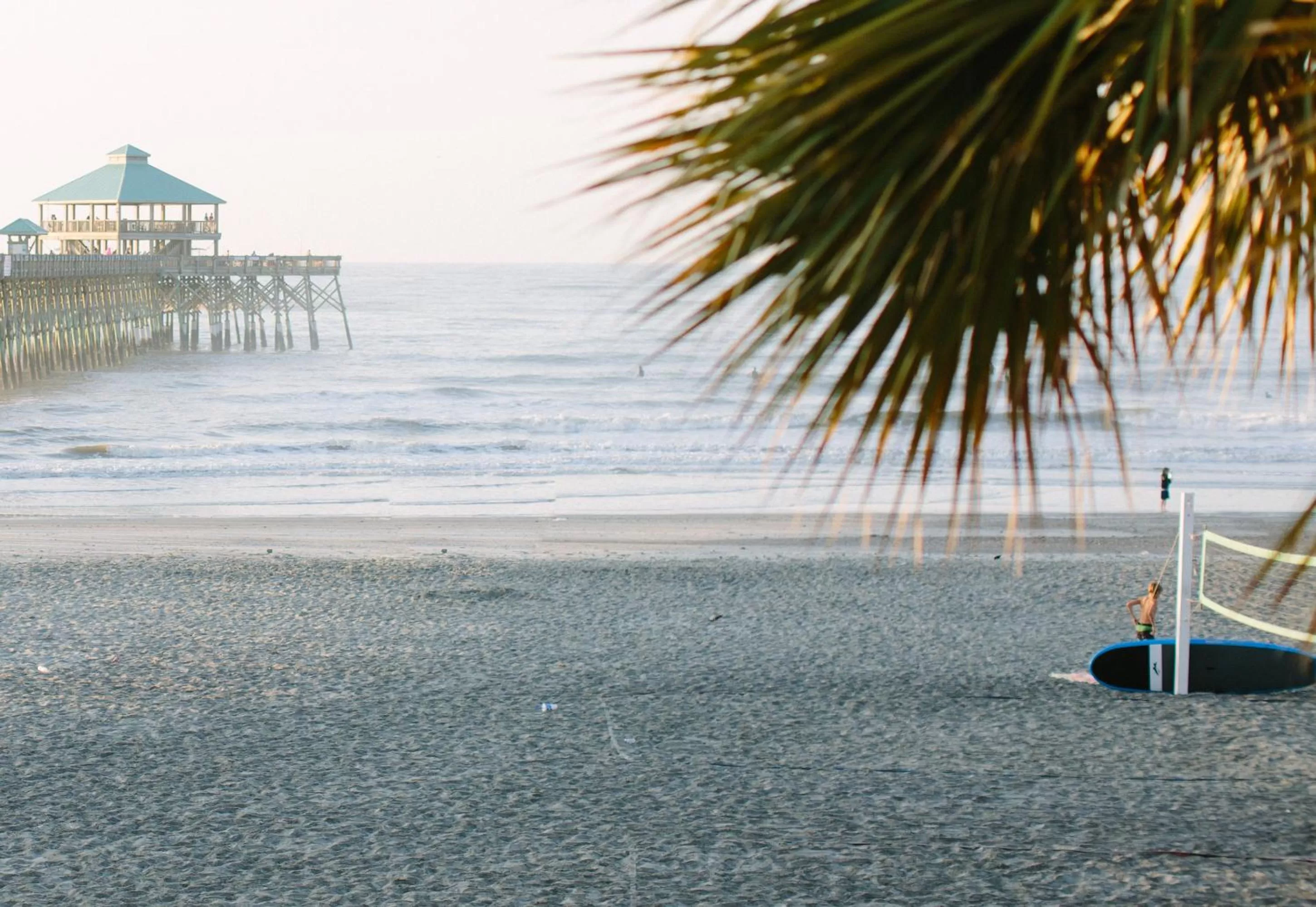 Beach in Tides Folly Beach, Charleston's Oceanfront Hotel