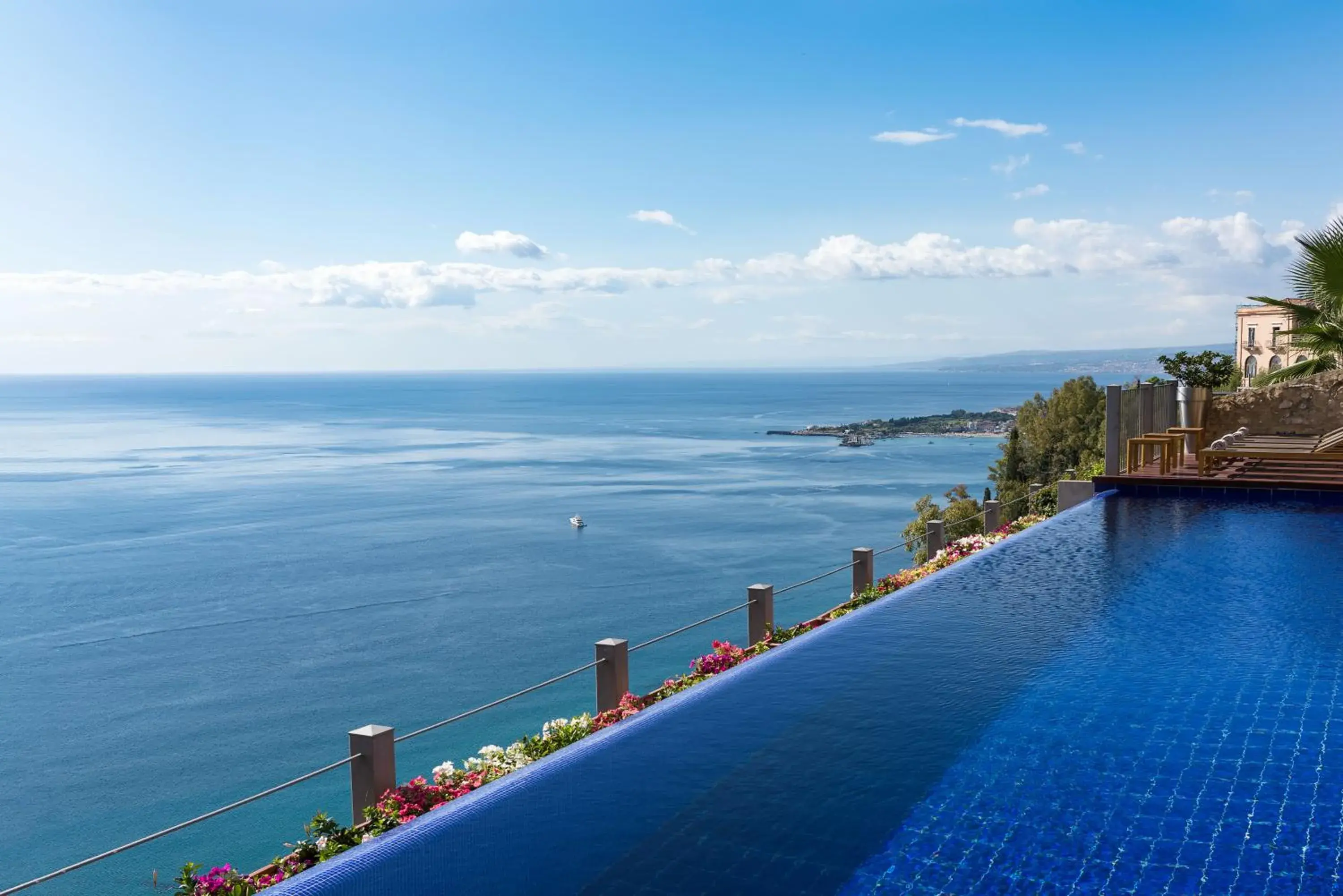 Sea view in Hotel Metropole Taormina