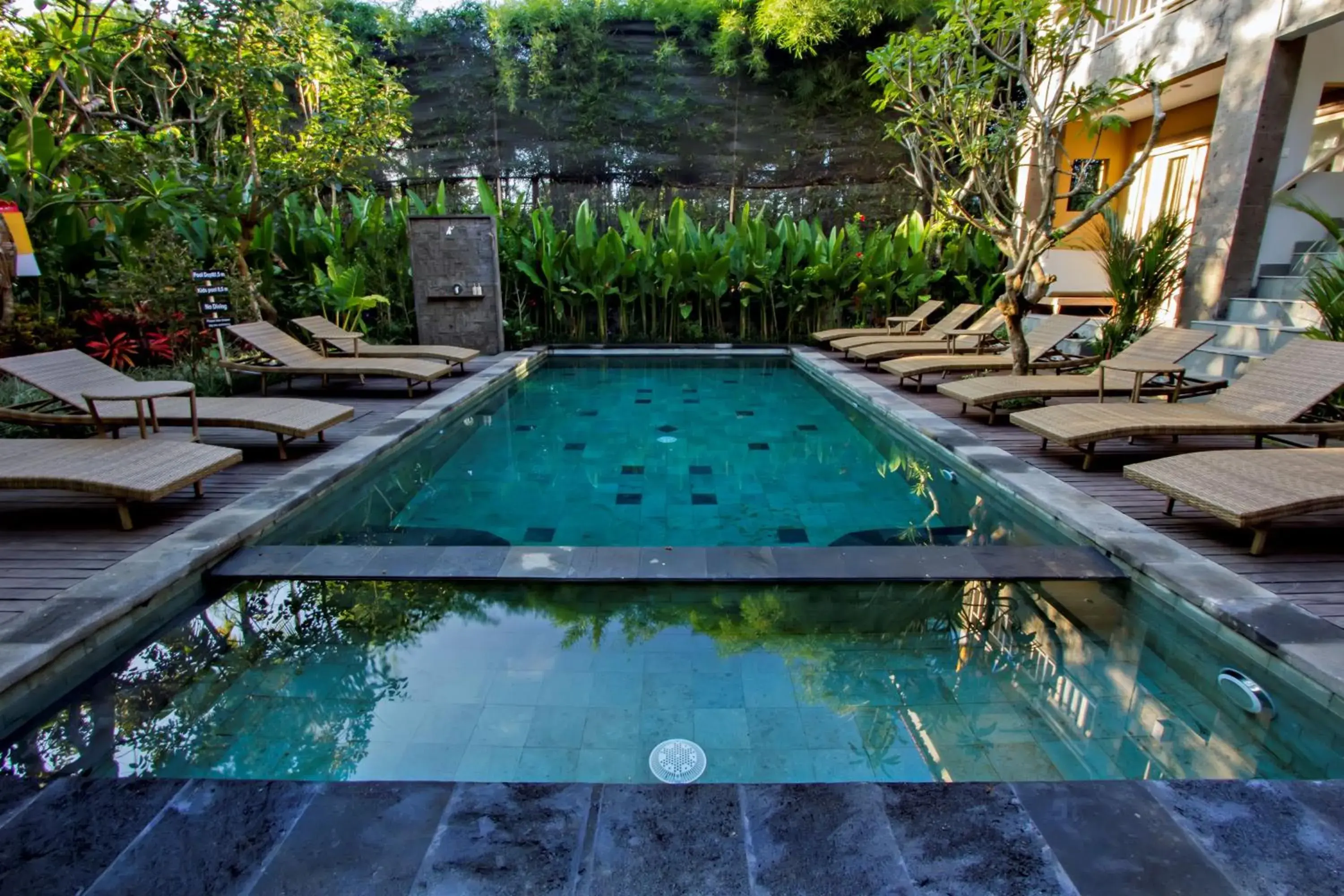 Pool view in Ubad Retreat Pool view in Ubad Retreat