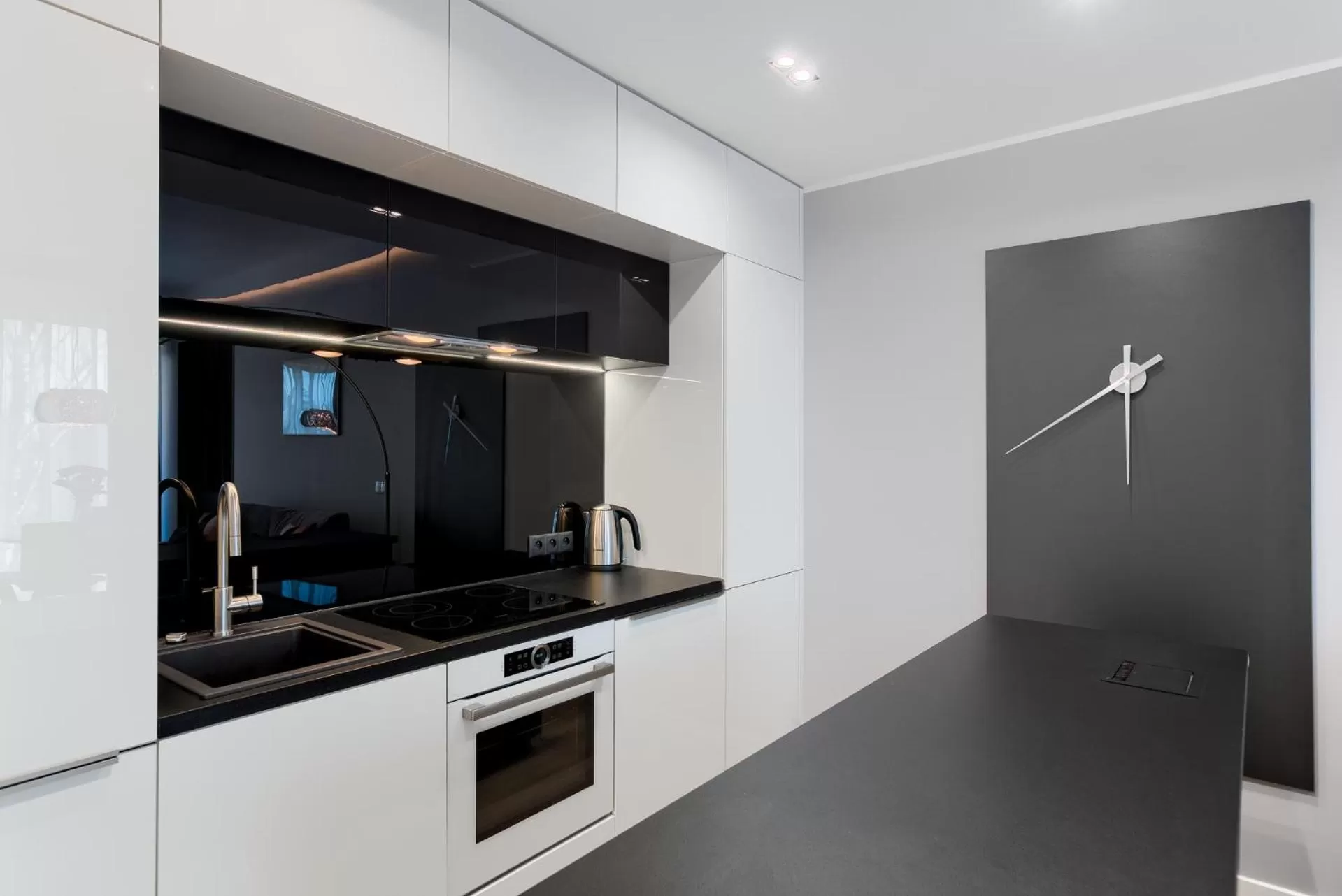 Kitchen or kitchenette in Dune Resort Mielno - C