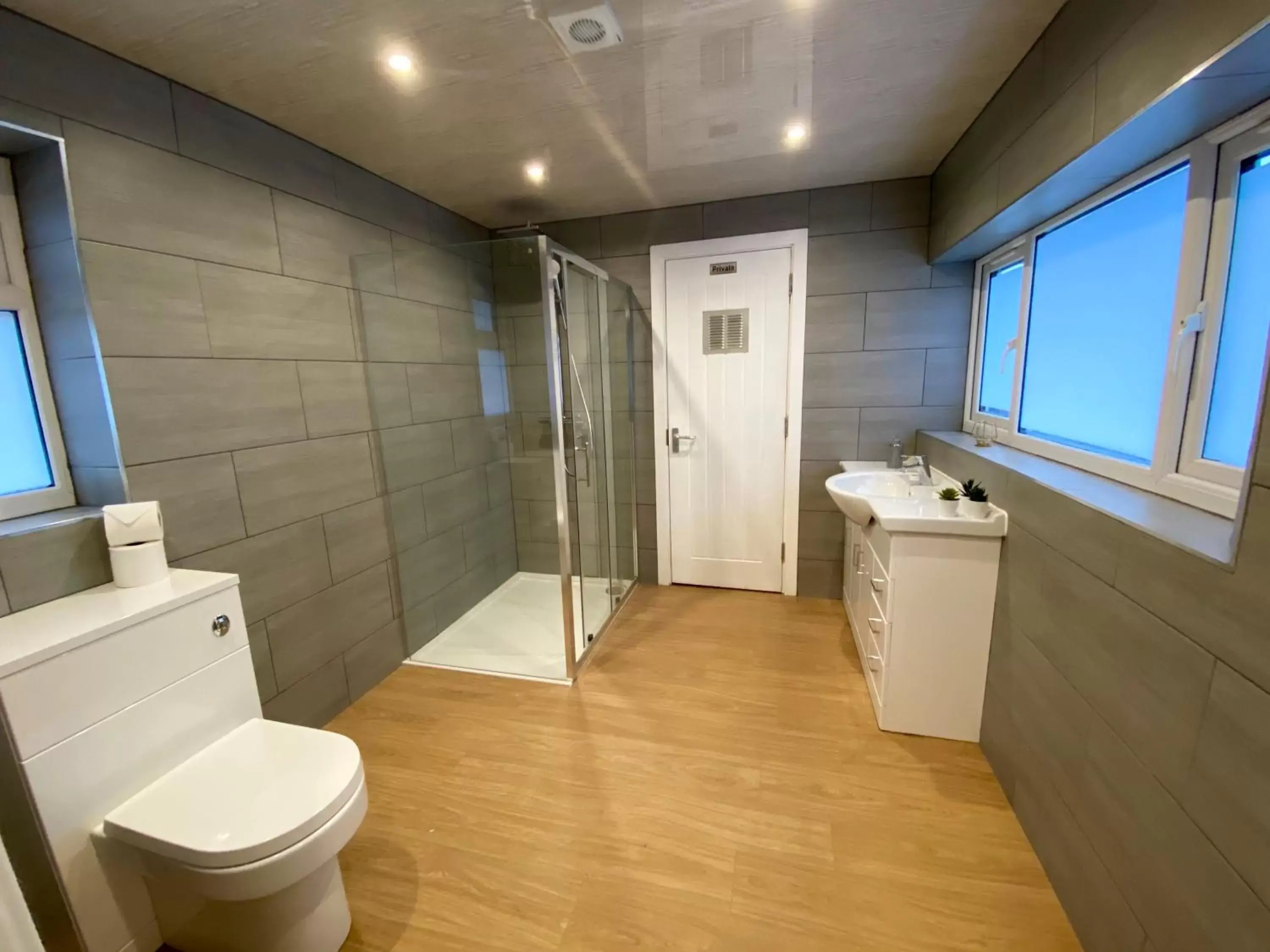 Bathroom in Sky City Apartments