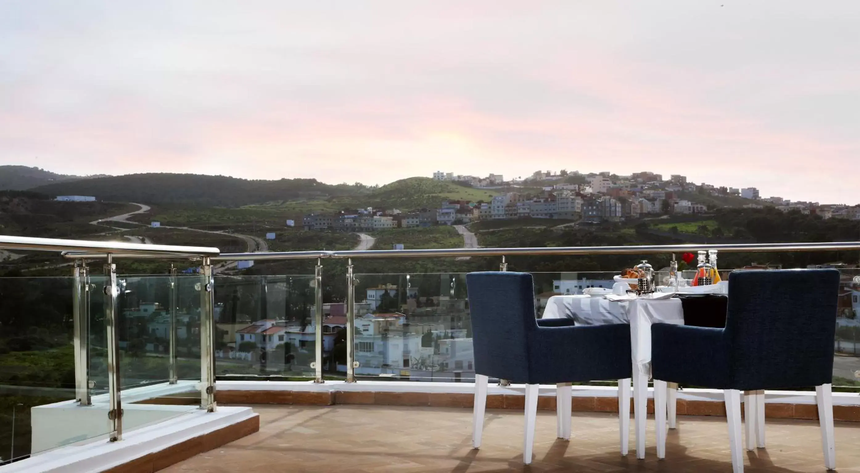 Balcony/Terrace in Grand Mogador Sea View & Spa