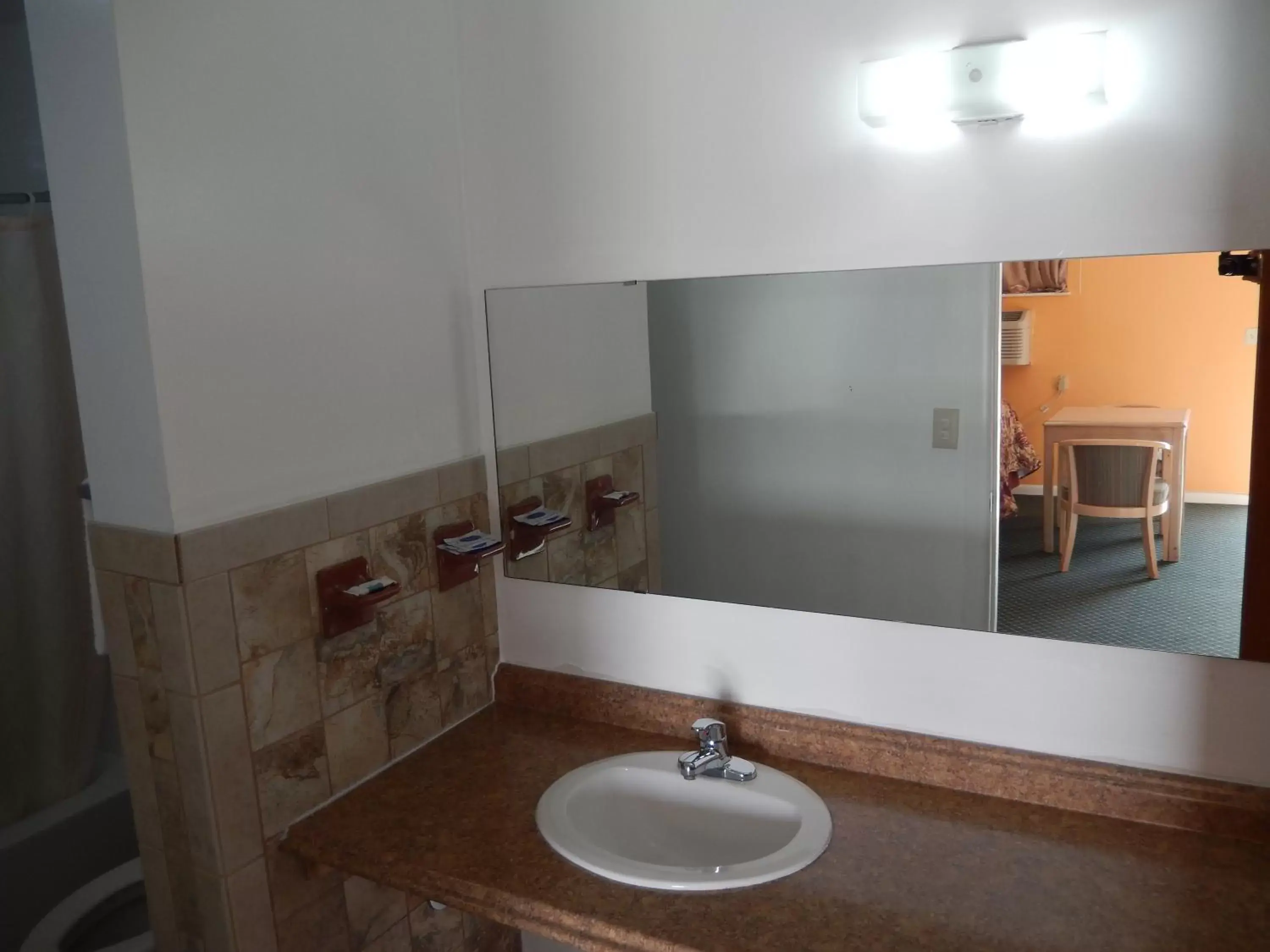 Bathroom in Townsman Motel