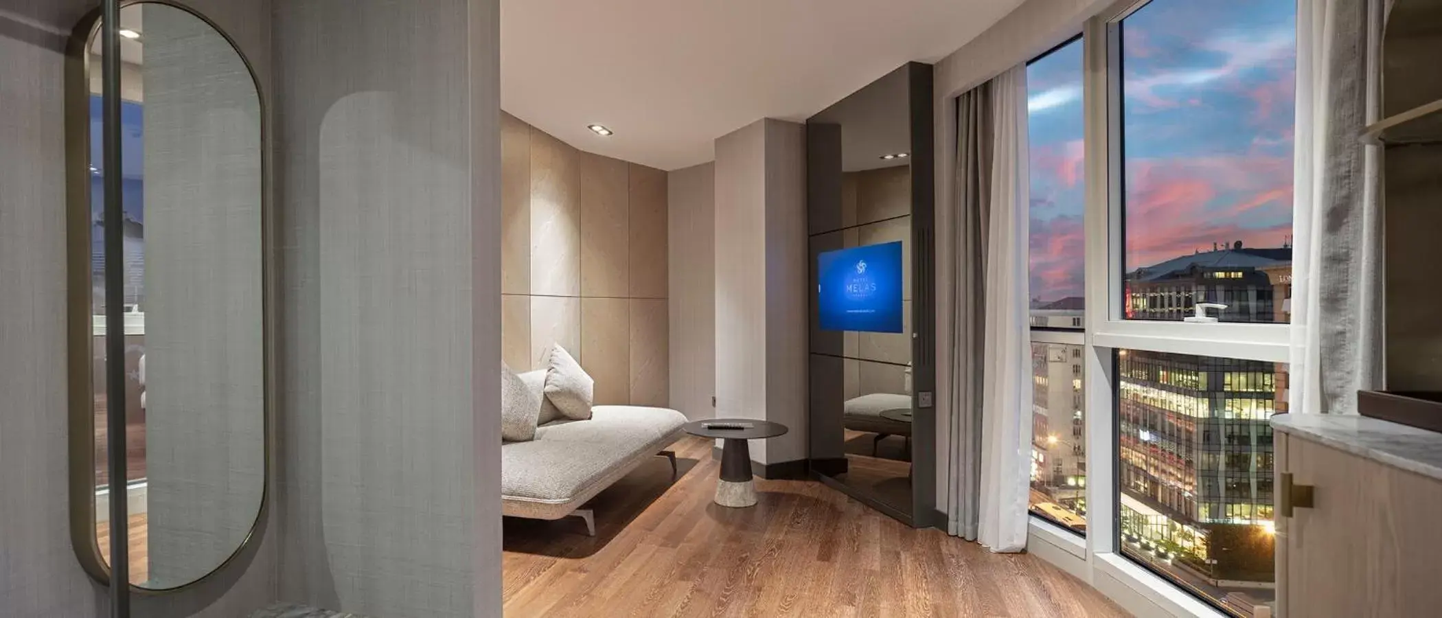 Living room in Melas Hotel Istanbul