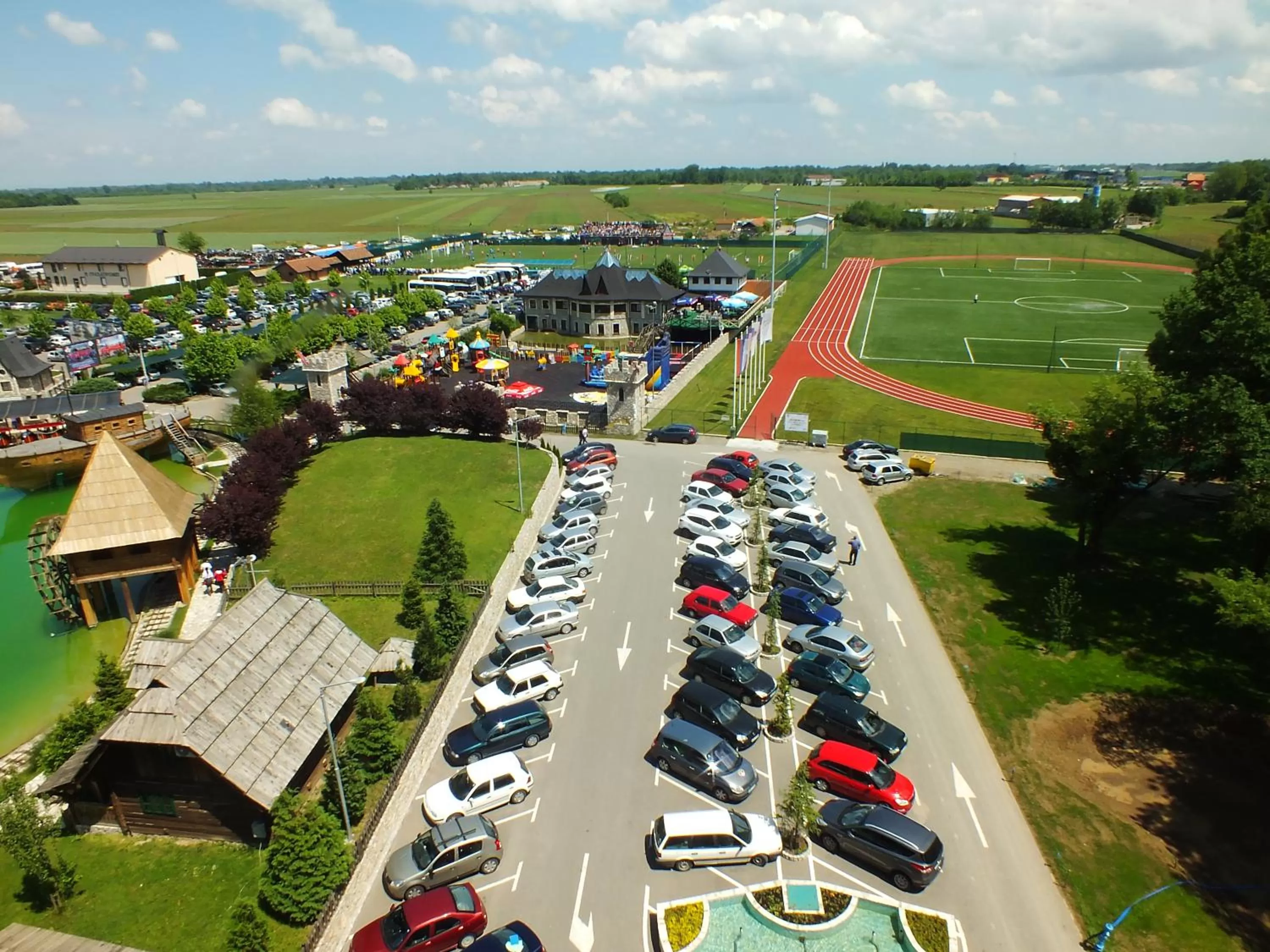 Bird's eye view, Bird's-eye View in Ethno Village Stanisici