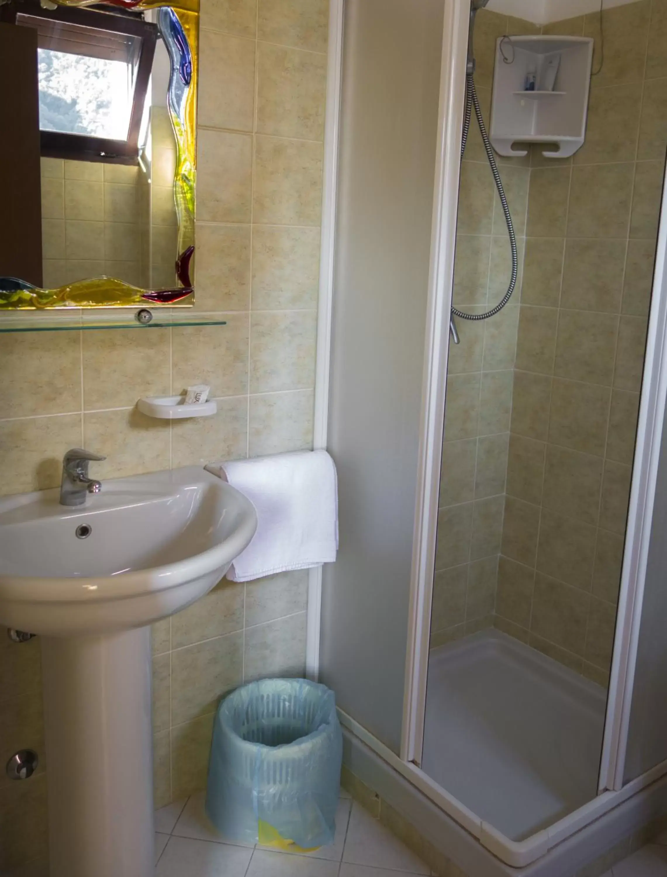 Natural landscape, Bathroom in Albergo La Romanella