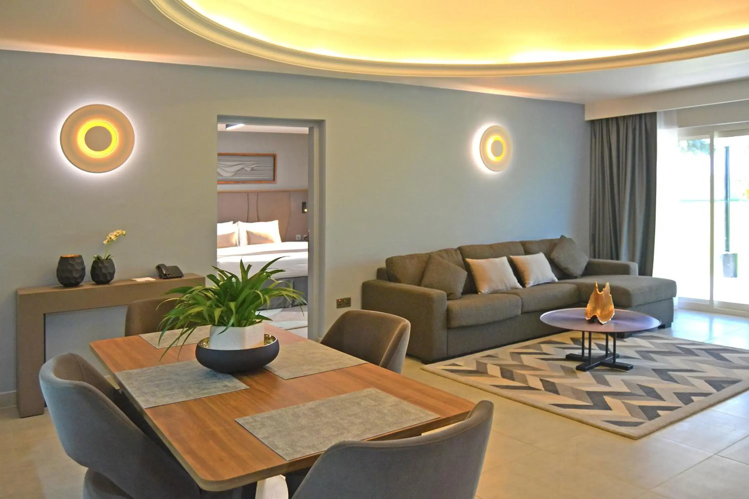 Living room in Marbella Resort Living room in Marbella Resort