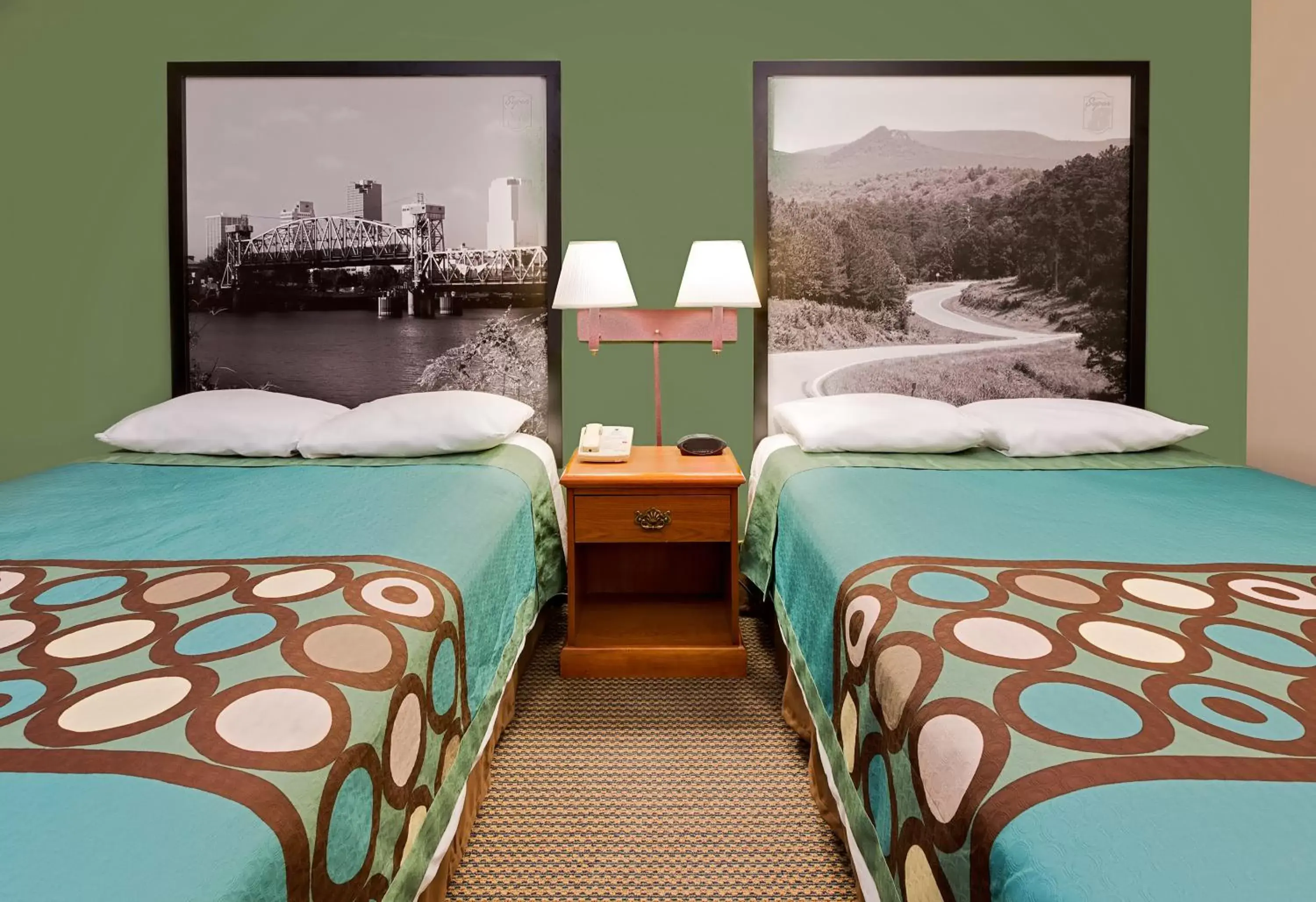 Double Room with Two Double Beds - Non-Smoking in Super 8 by Wyndham Hazen Double Room with Two Double Beds - Non-Smoking in Super 8 by Wyndham Hazen