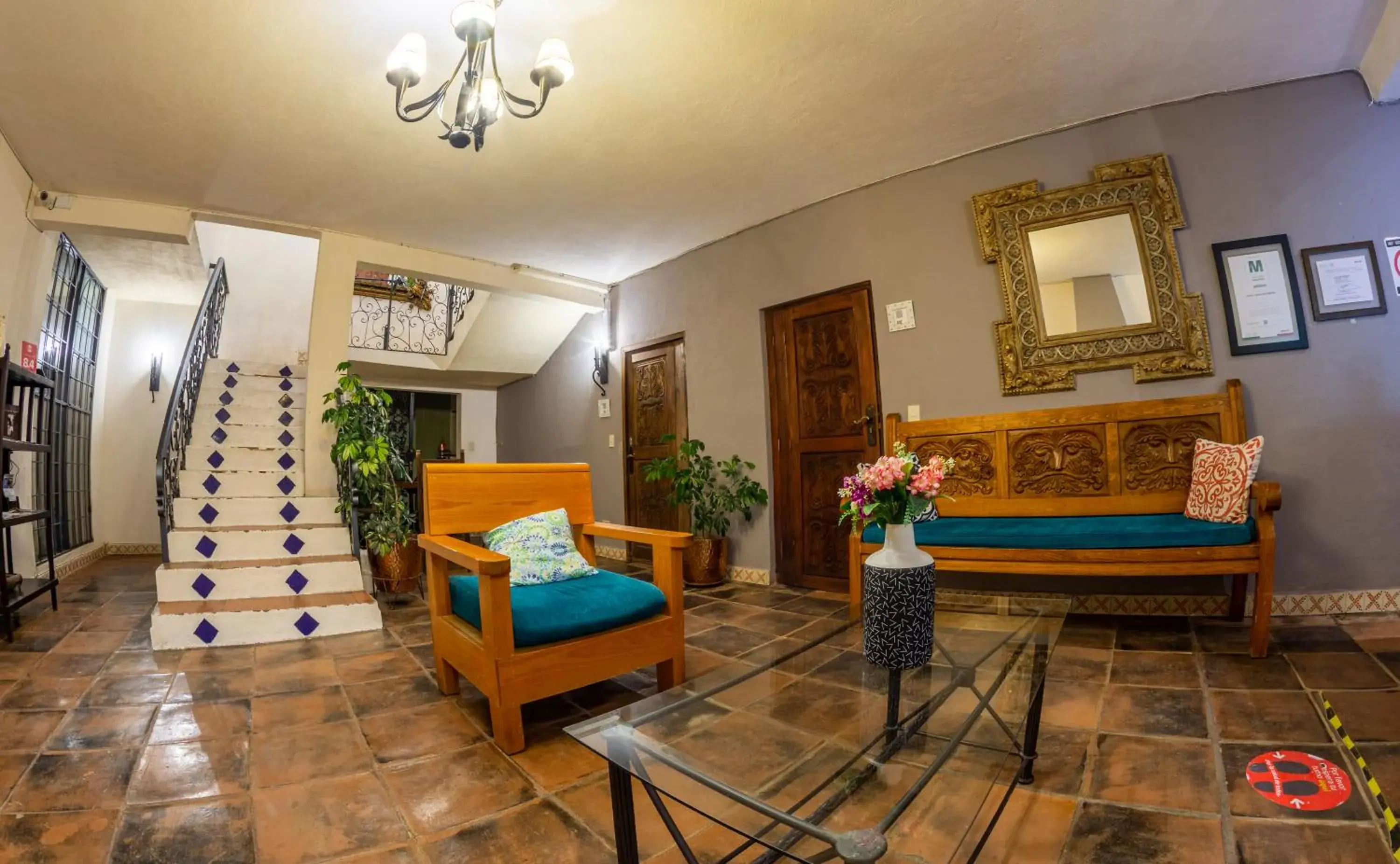 Lobby or reception, Seating Area in Hotel Casa Santamar