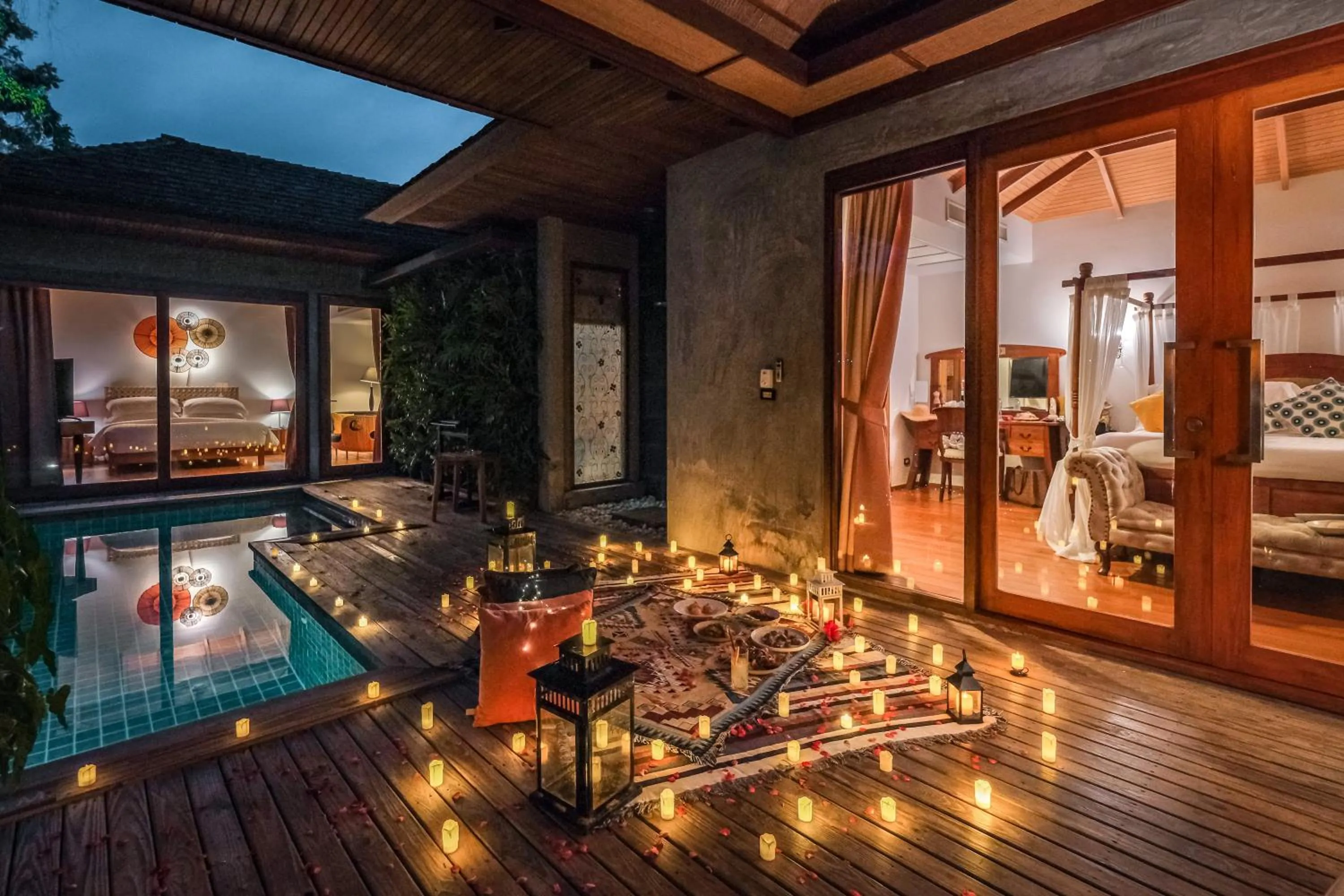 Solarium in Tango Luxe Beach Villa, Koh Samui