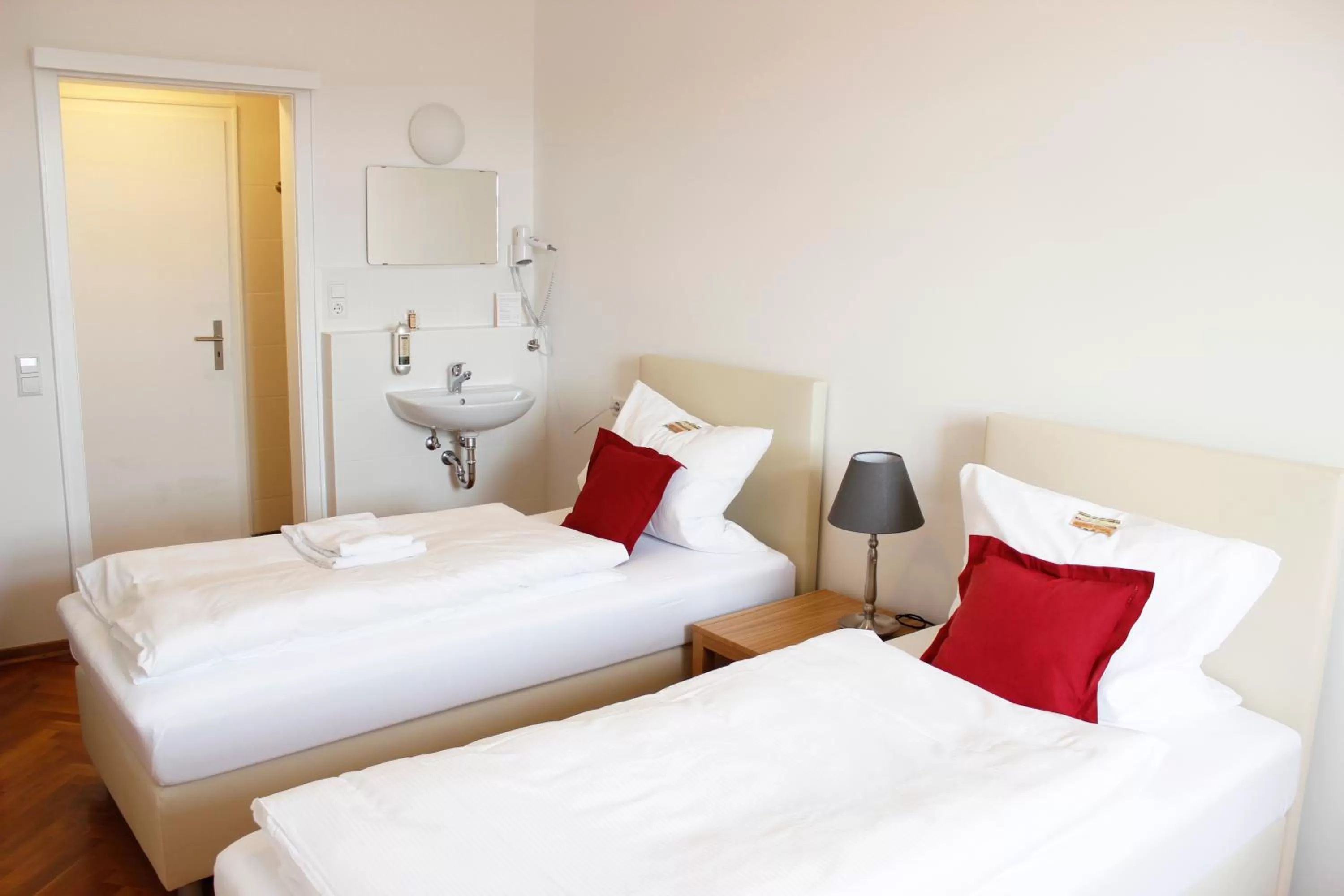 Decorative detail, Bed in BioHotel Schloss Kirchberg