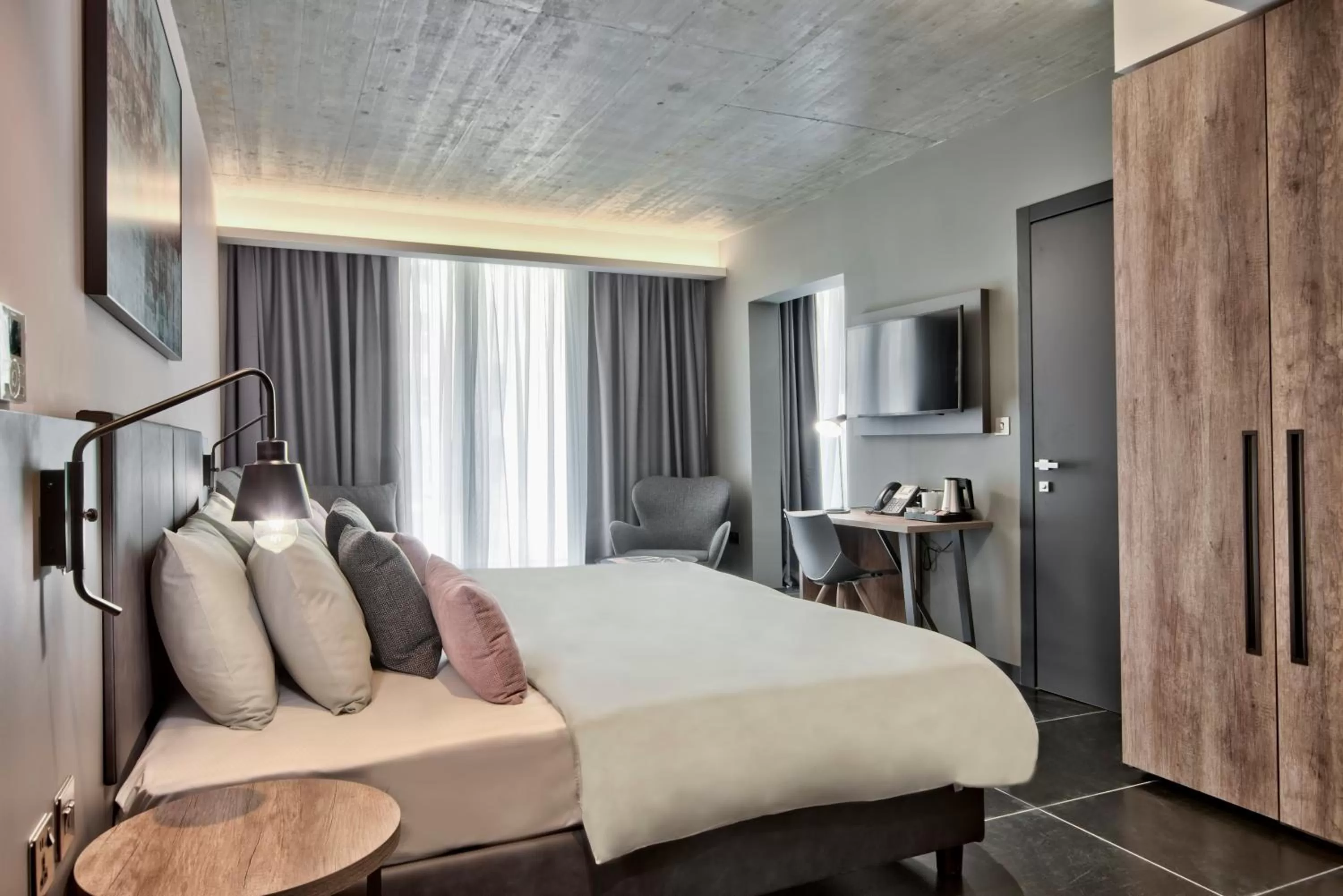 Bedroom, Bed in Number 11 St Julian's Malta - Handwritten Collection