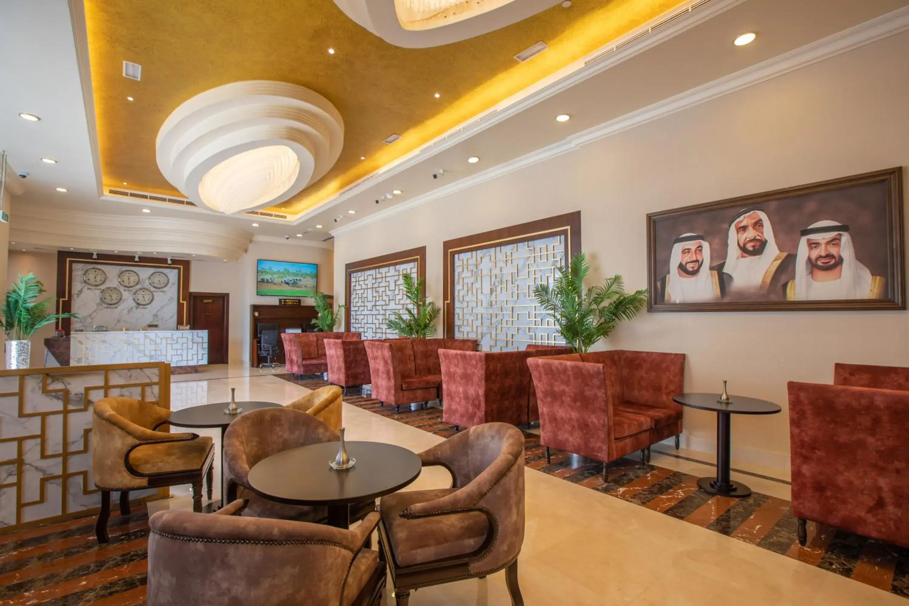 Lobby or reception in Grand Villaggio Hotel Abu Dhabi