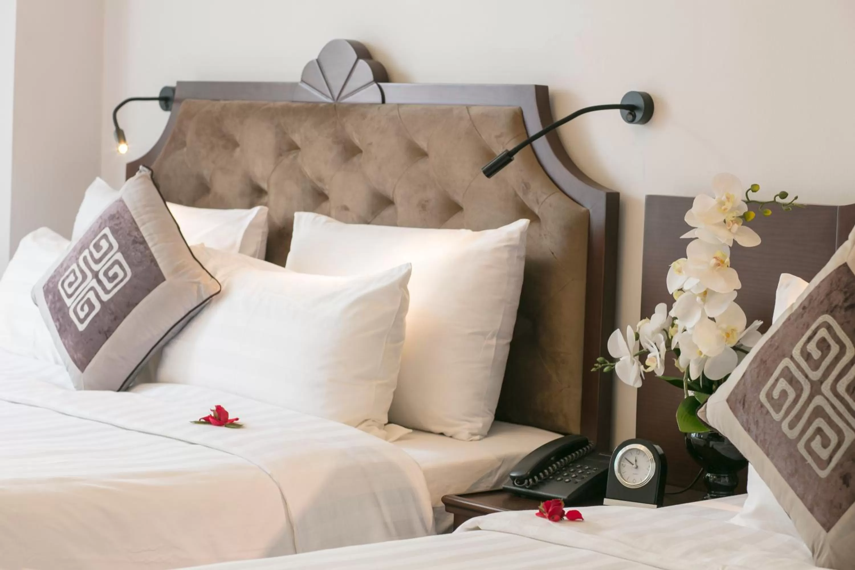 Decorative detail, Bed in Labevie Hotel