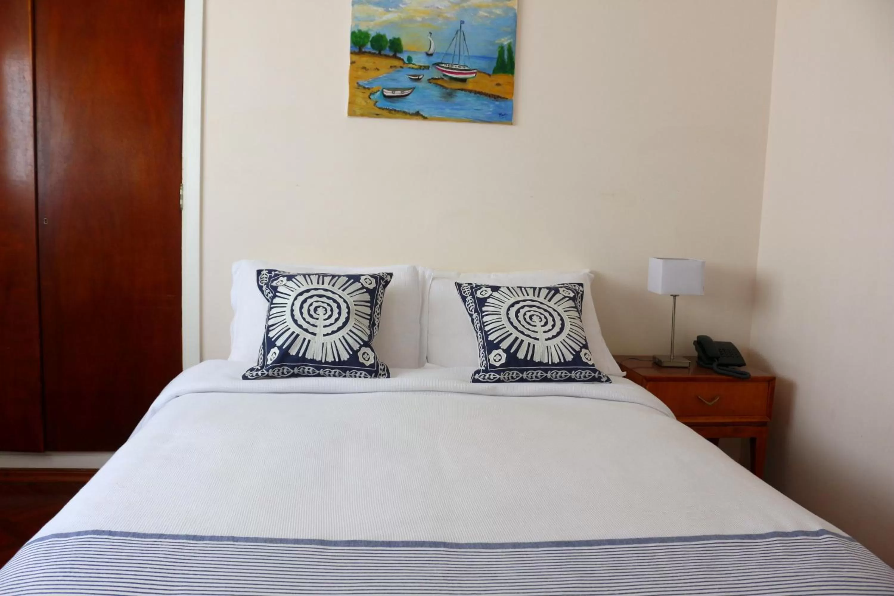 Bedroom, Bed in Hotel San Martin