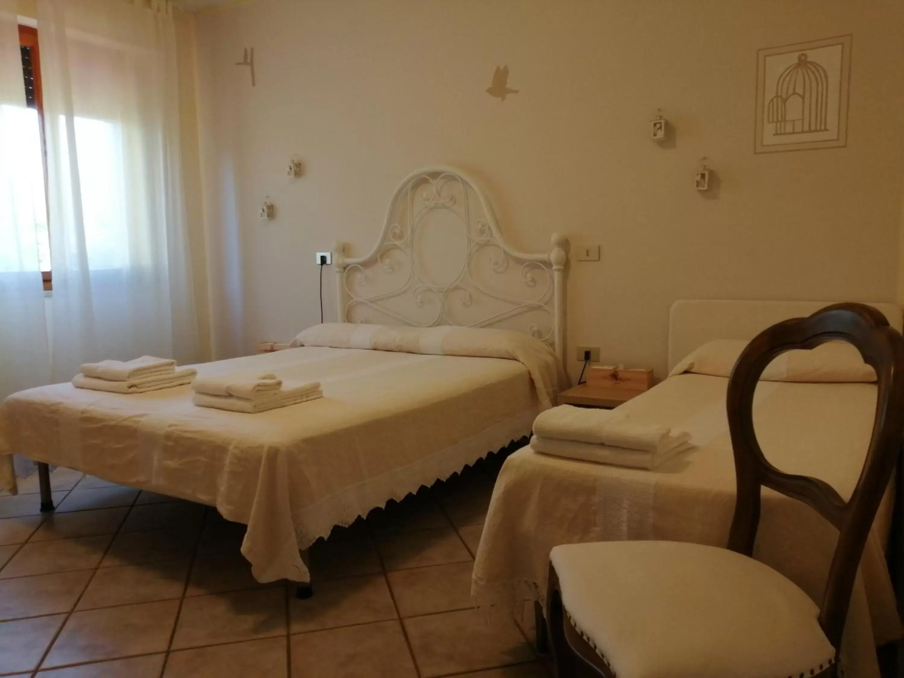Bedroom, Bed in Villa Oasi